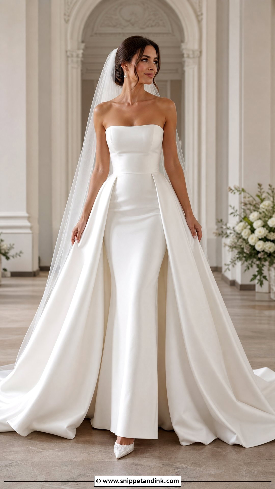 Detachable Overskirt Wedding Dress - Snippet and Ink - 20 Wedding Dress Pictures Ideas