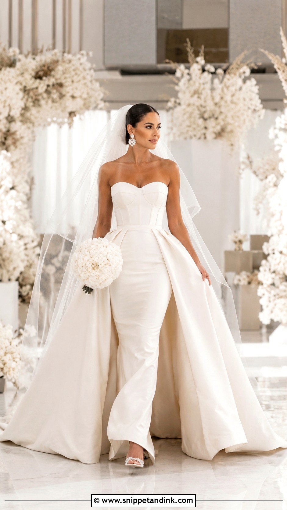 Detachable Skirt Bridal Dress - Snippet and Ink - 25 Bridal Dresses 2025