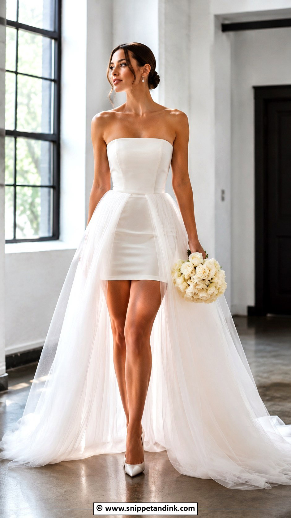 Detachable Skirt Wedding Dress - Snippet and Ink - 30 Unconventional Wedding Dress Ideas