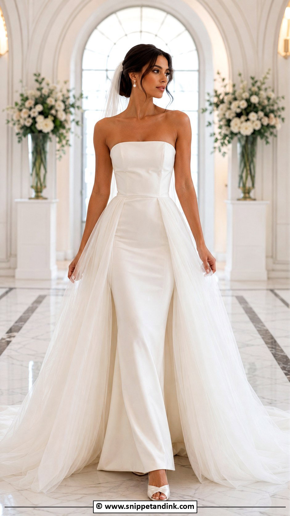 Detachable Skirt Wedding Dress - Snippet and Ink - 35 Unique Wedding Dresses