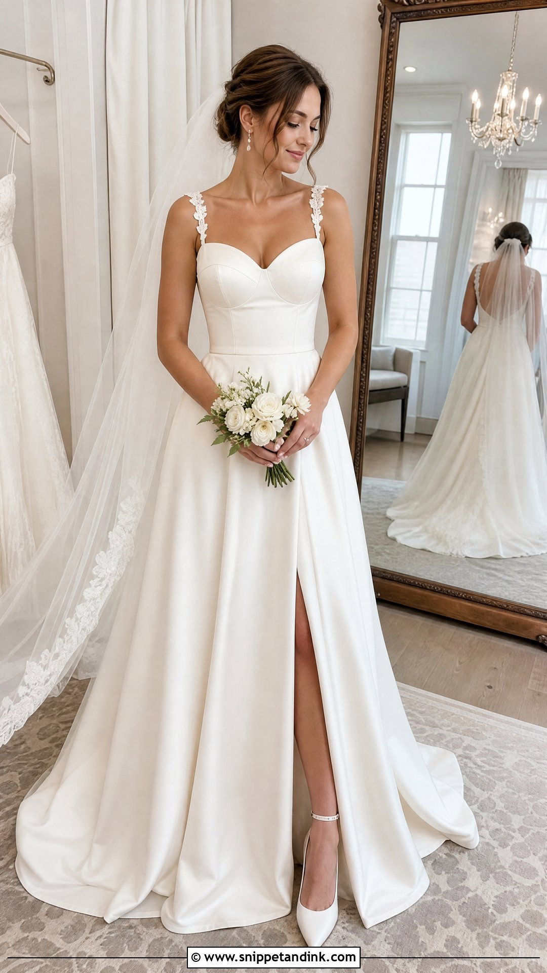 Detachable Strap Wedding Dress - Snippet and Ink - 20 Wedding Dress Straps Ideas