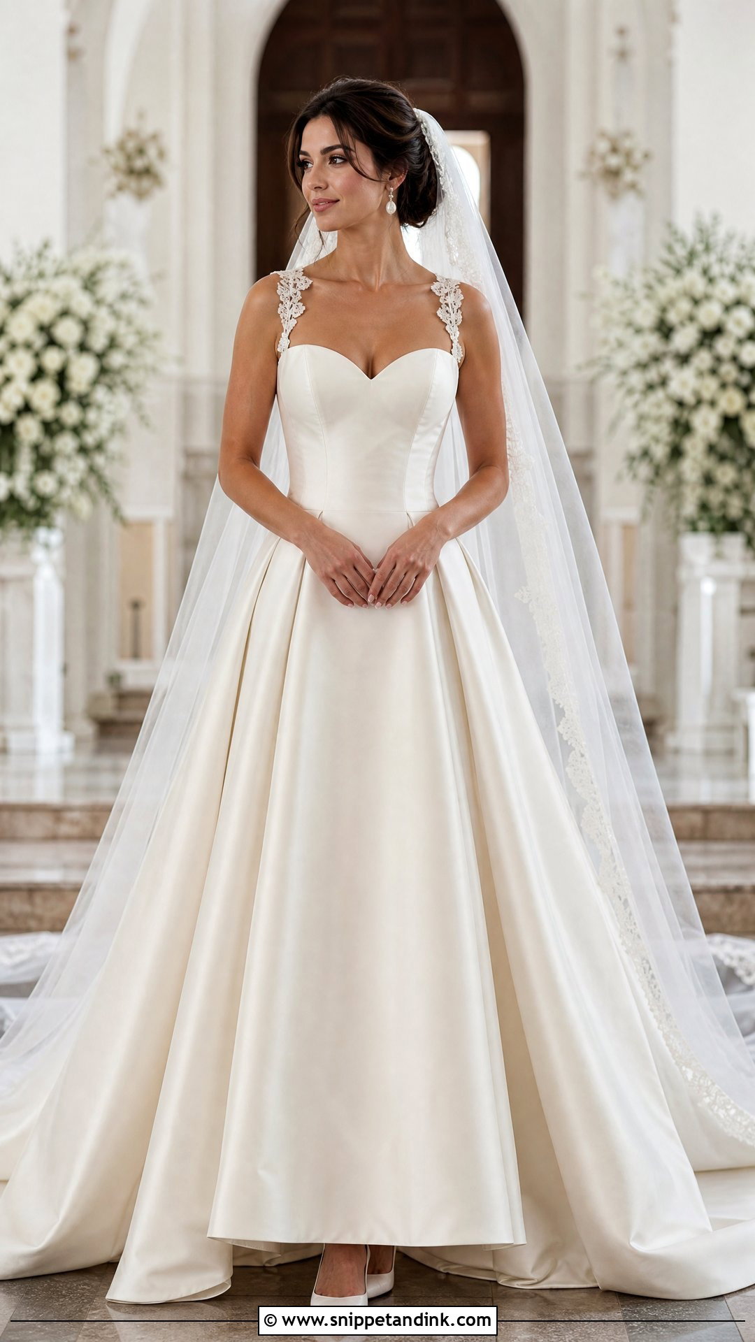 Detachable Strap Wedding Dress - Snippet and Ink - 20 Strap Wedding Dress Ideas