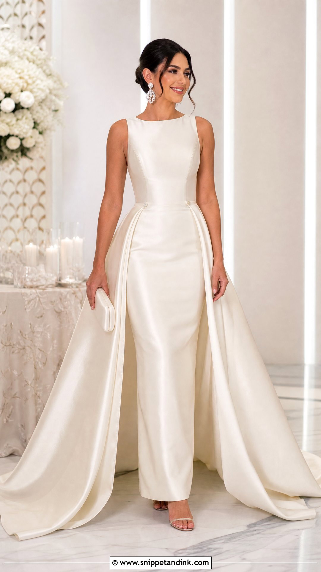 Detachable Trail Gown - Snippet and Ink - 20 Trail Gown Ideas