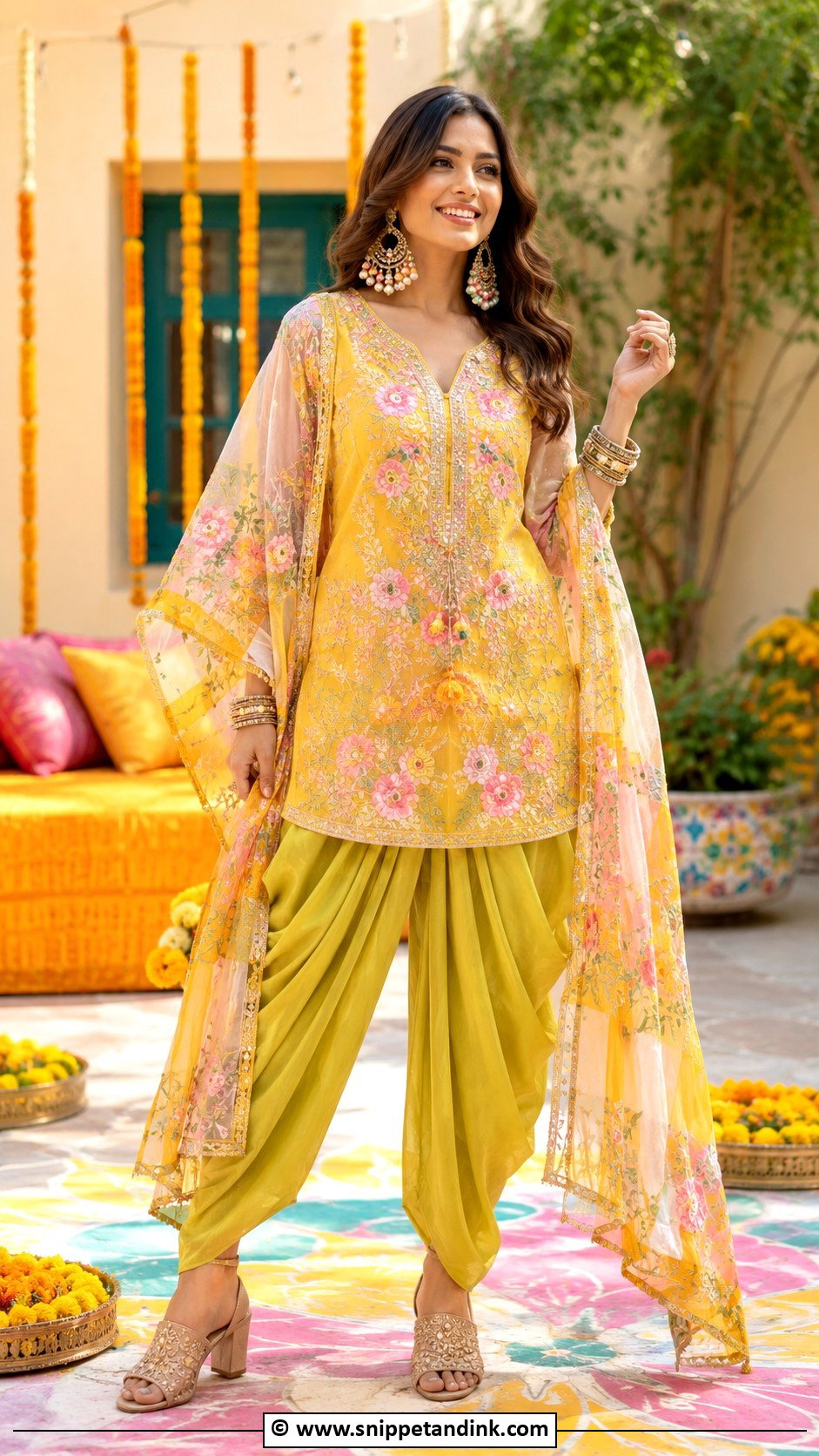Dhoti Kurta Set - Snippet and Ink - 30 Desi Wedding Outfits