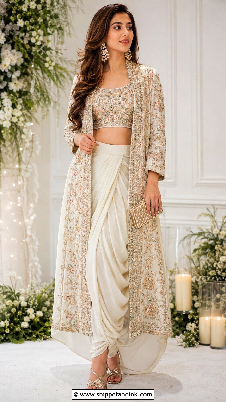 Dhoti Kurta Set For Indian Wedding Party - Snippet and Ink - 25 Indian Wedding Party Dresses