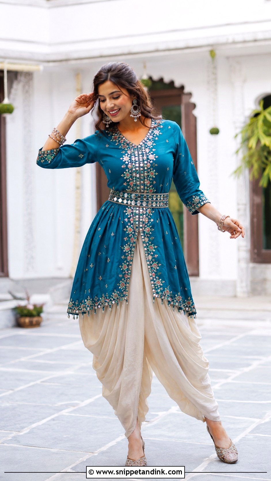 Dhoti Kurta for Mehendi Function - Snippet and Ink - 25 Outfit for Mehendi Function Ideas
