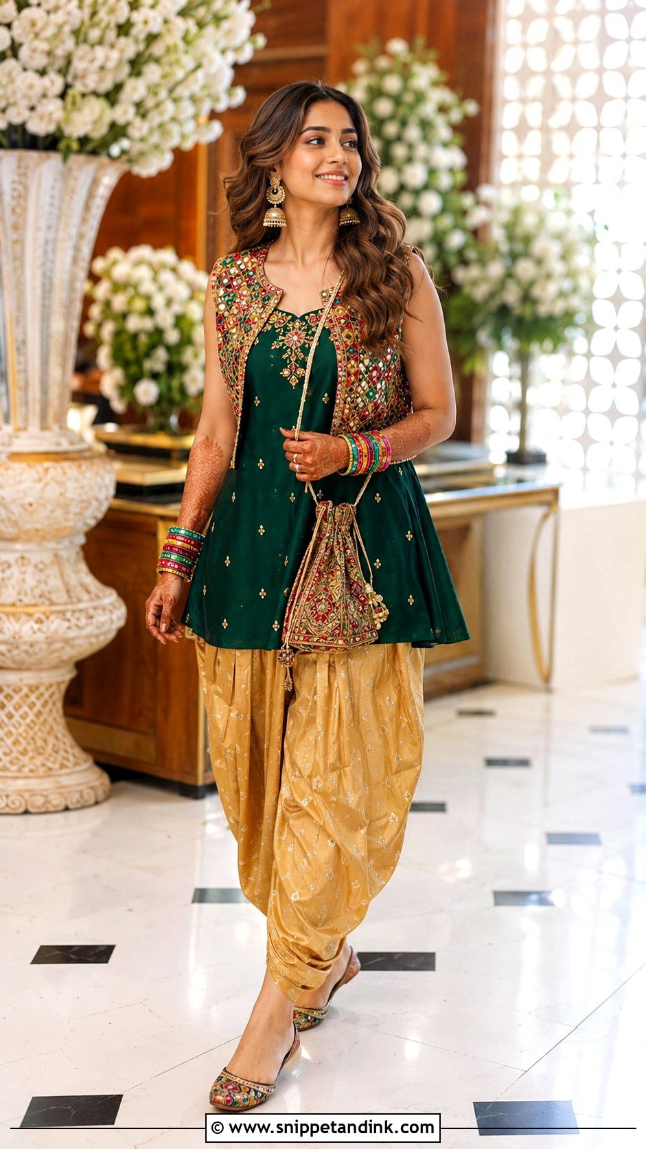 Dhoti Pant Kurta Desi Outfit for Wedding - Snippet and Ink - 20 Desi Outfits for Wedding
