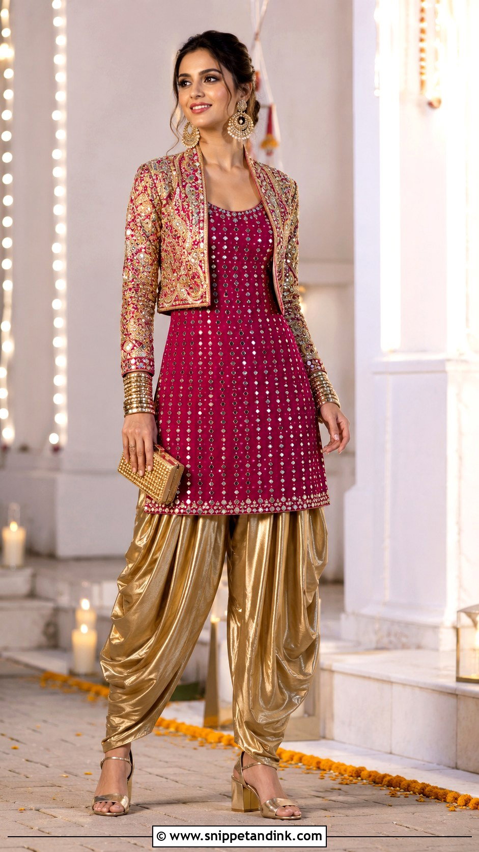 Dhoti Pant Kurta Wedding Outfit - Snippet and Ink - 20 Desi Fits for Wedding Ideas