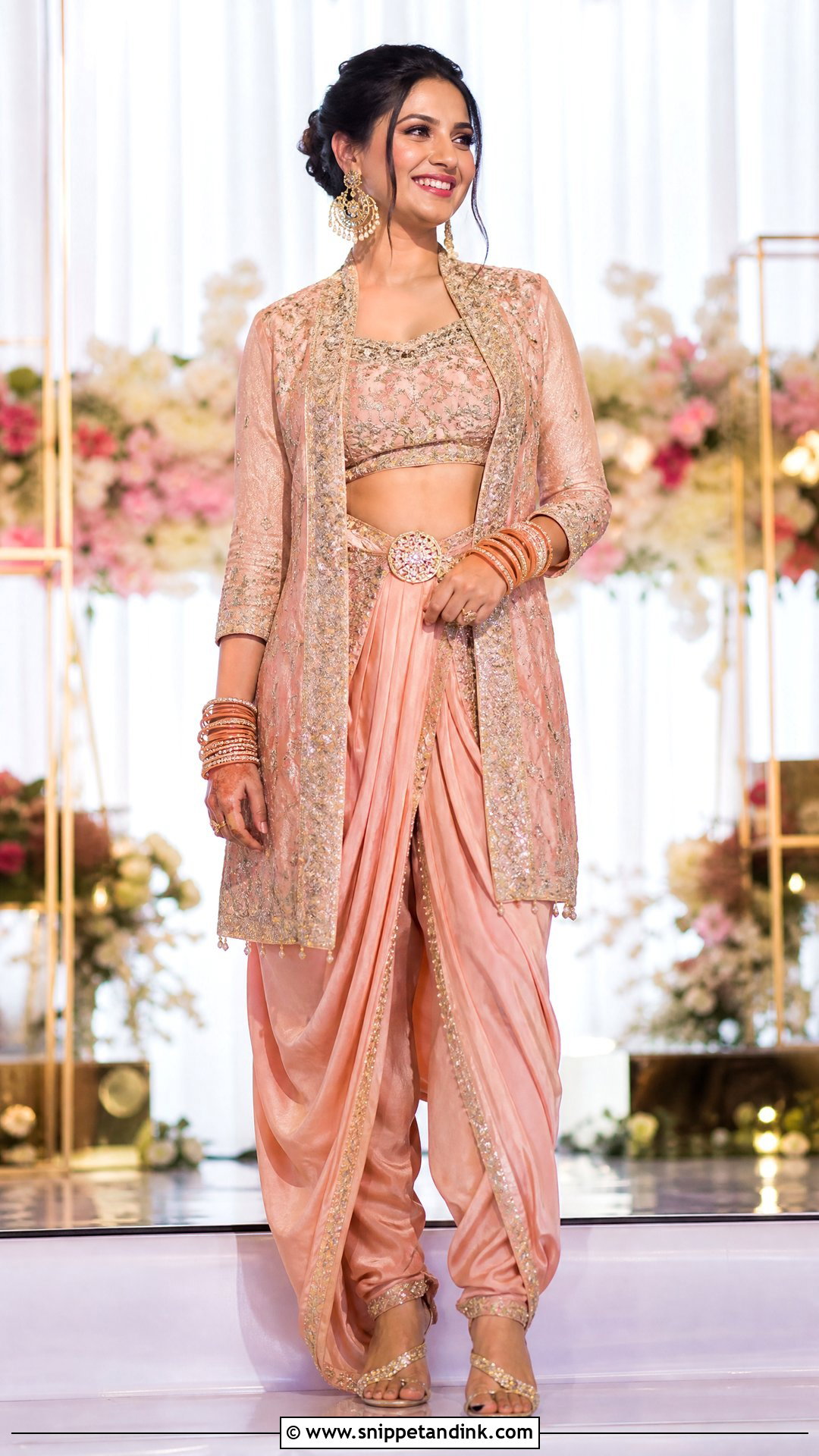 Dhoti Sangeet Outfit - Snippet and Ink - 25 Bridal Sangeet Outfit Indian Weddings Ideas