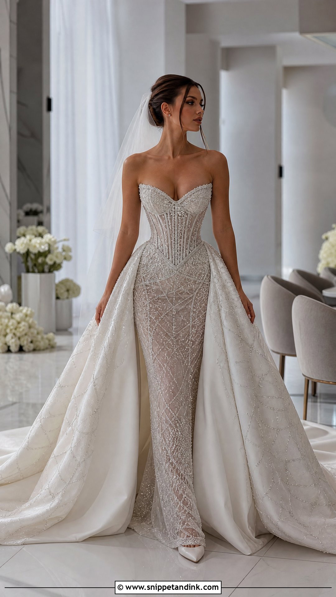 Diamond Corset Wedding Dress - Snippet and Ink - 20 Wedding Dress Diamonds Ideas