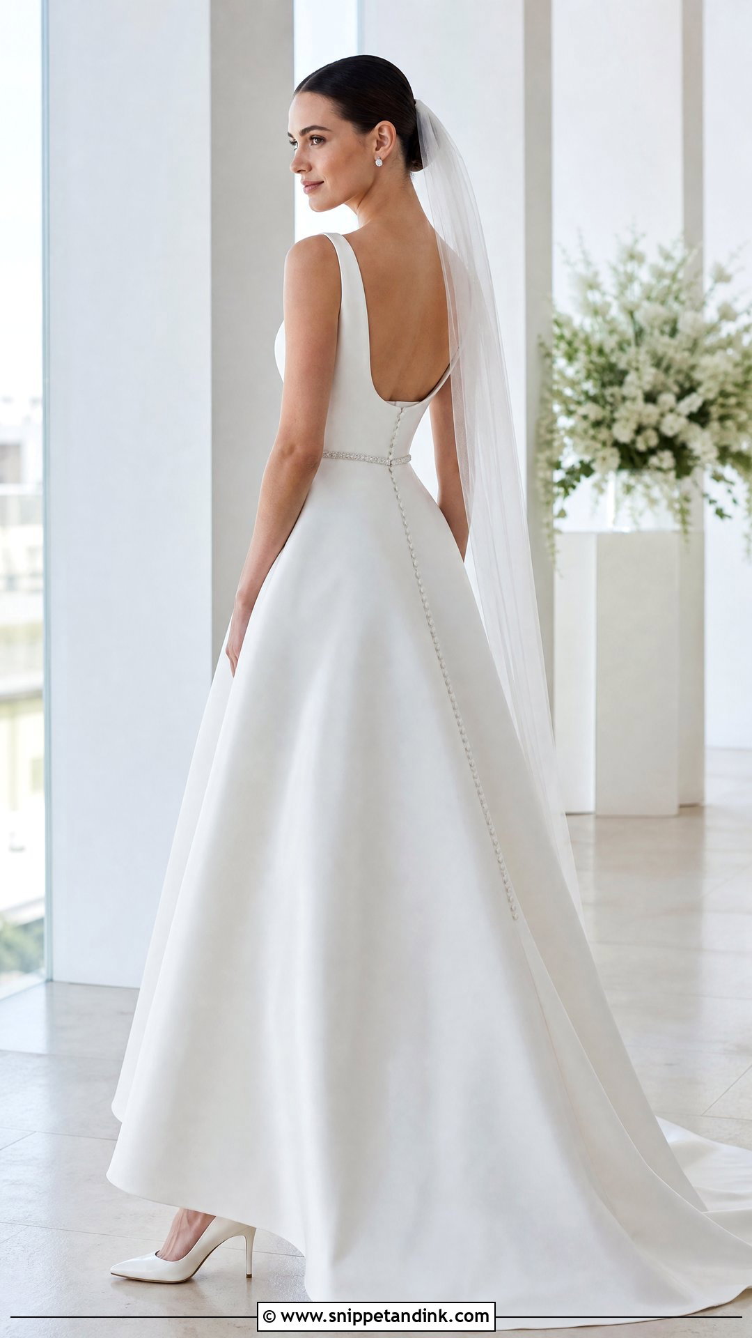 Diamond Minimalist Wedding Dress - Snippet and Ink - 20 Wedding Dress Diamonds Ideas