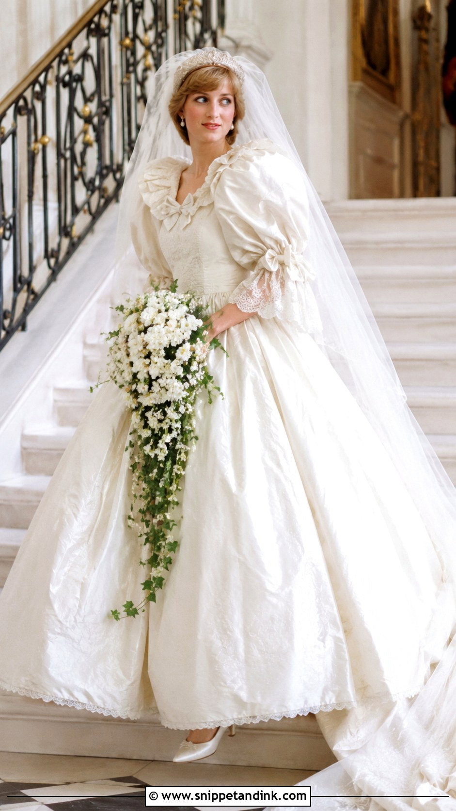 Diana Wedding Dress With Puff Sleeves - Snippet and Ink - 25 Diana Wedding Dress Ideas