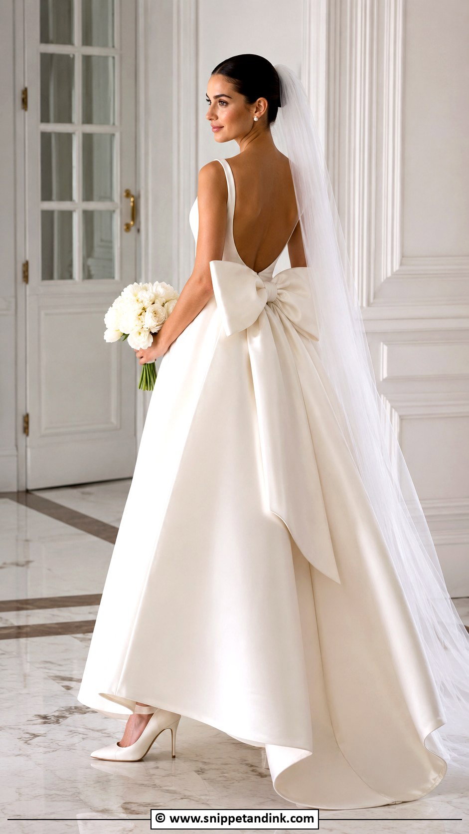 Dior Bow Wedding Dress - Snippet and Ink - 30 Dior Wedding Dresses