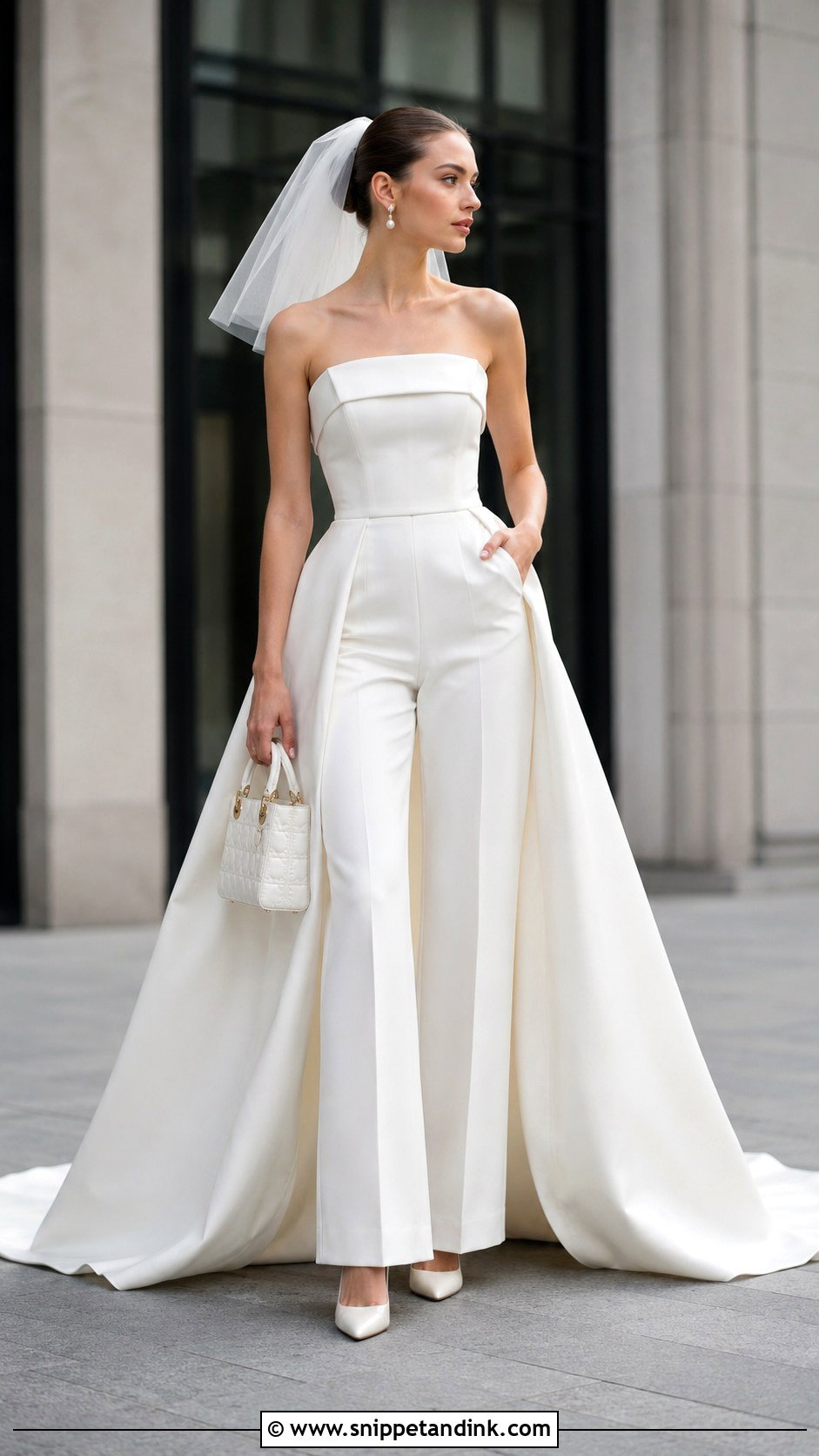 Dior Bride White Jumpsuit - Snippet and Ink - 20 Dior Bride Ideas