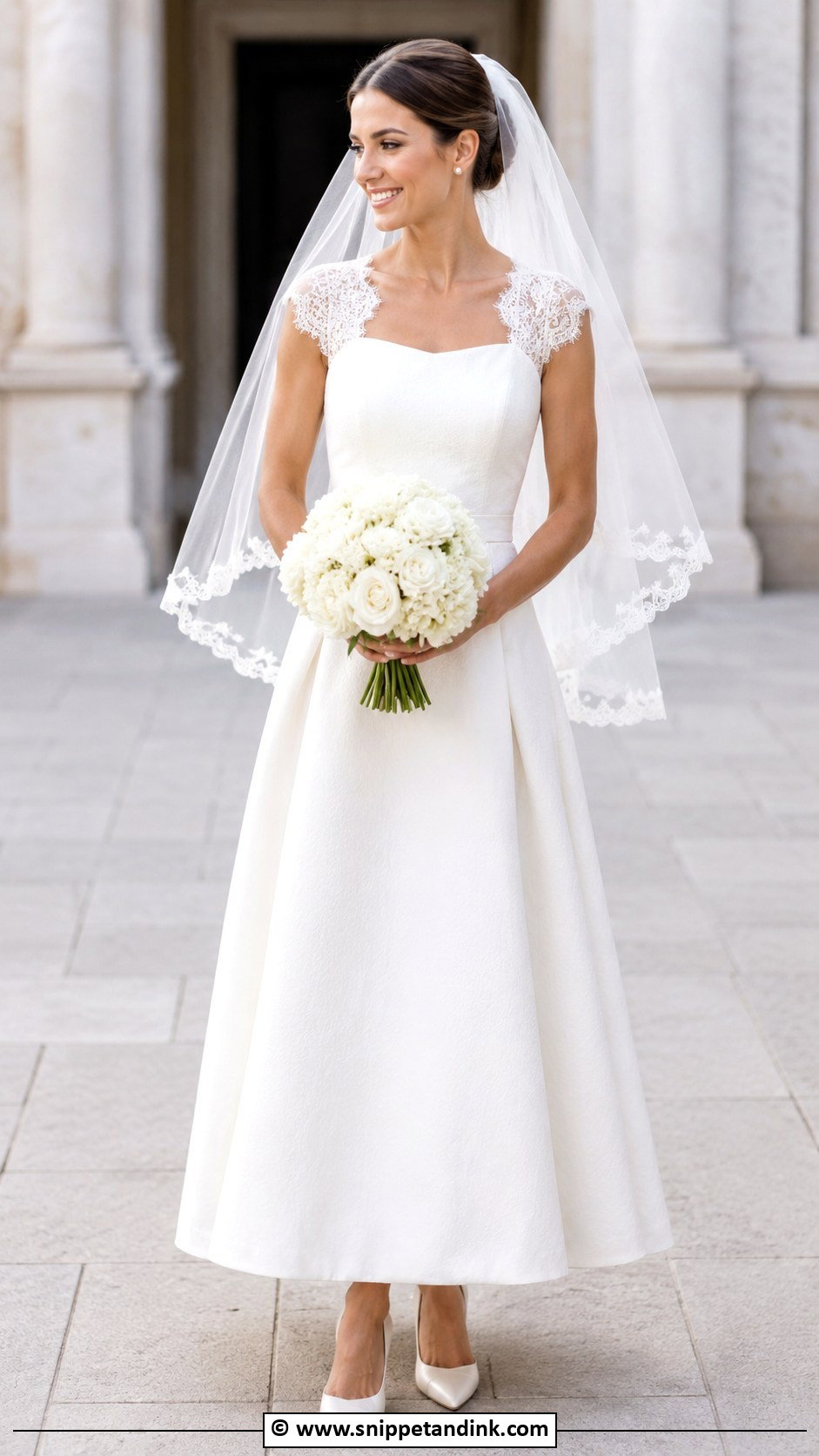 Dior Cap Sleeve Wedding Dress - Snippet and Ink - 30 Dior Wedding Dresses