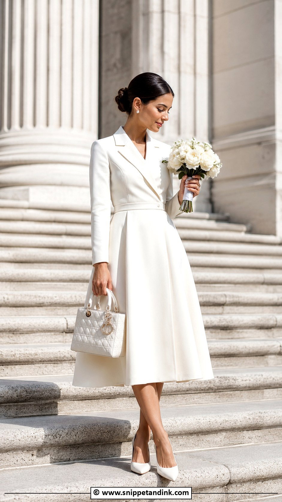 Dior Courthouse Wedding Dress - Snippet and Ink - 30 Dior Wedding Dresses