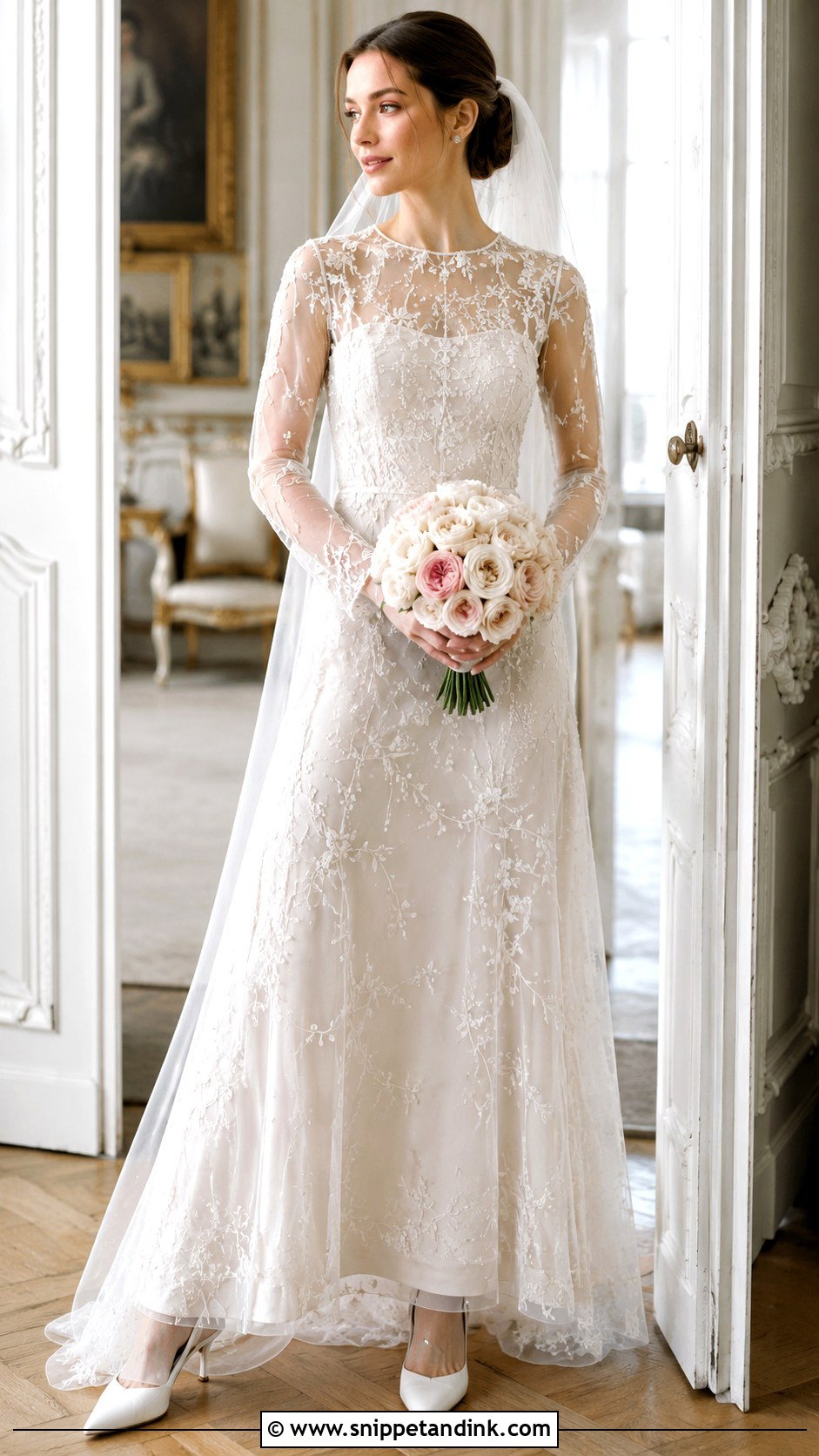 Dior Embroidered Wedding Dress - Snippet and Ink - 20 Dior Bridal Dress Ideas
