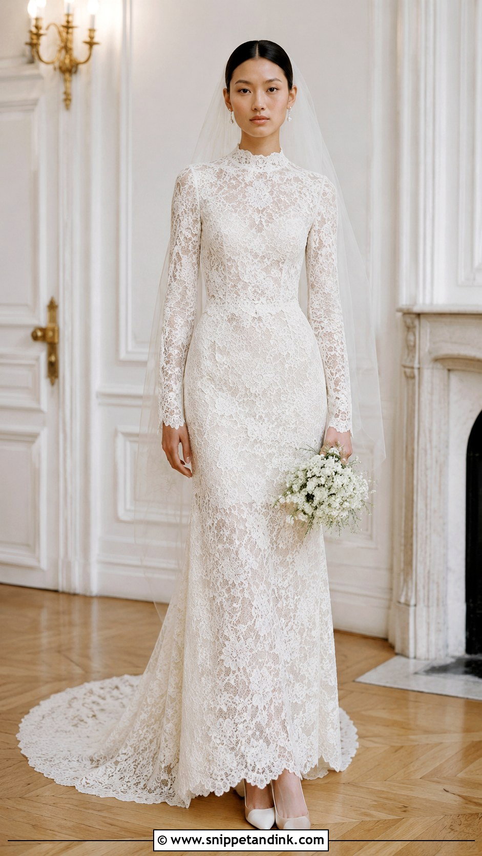 Dior Lace Wedding Dress - Snippet and Ink - 25 Christian Dior Wedding Dress Ideas