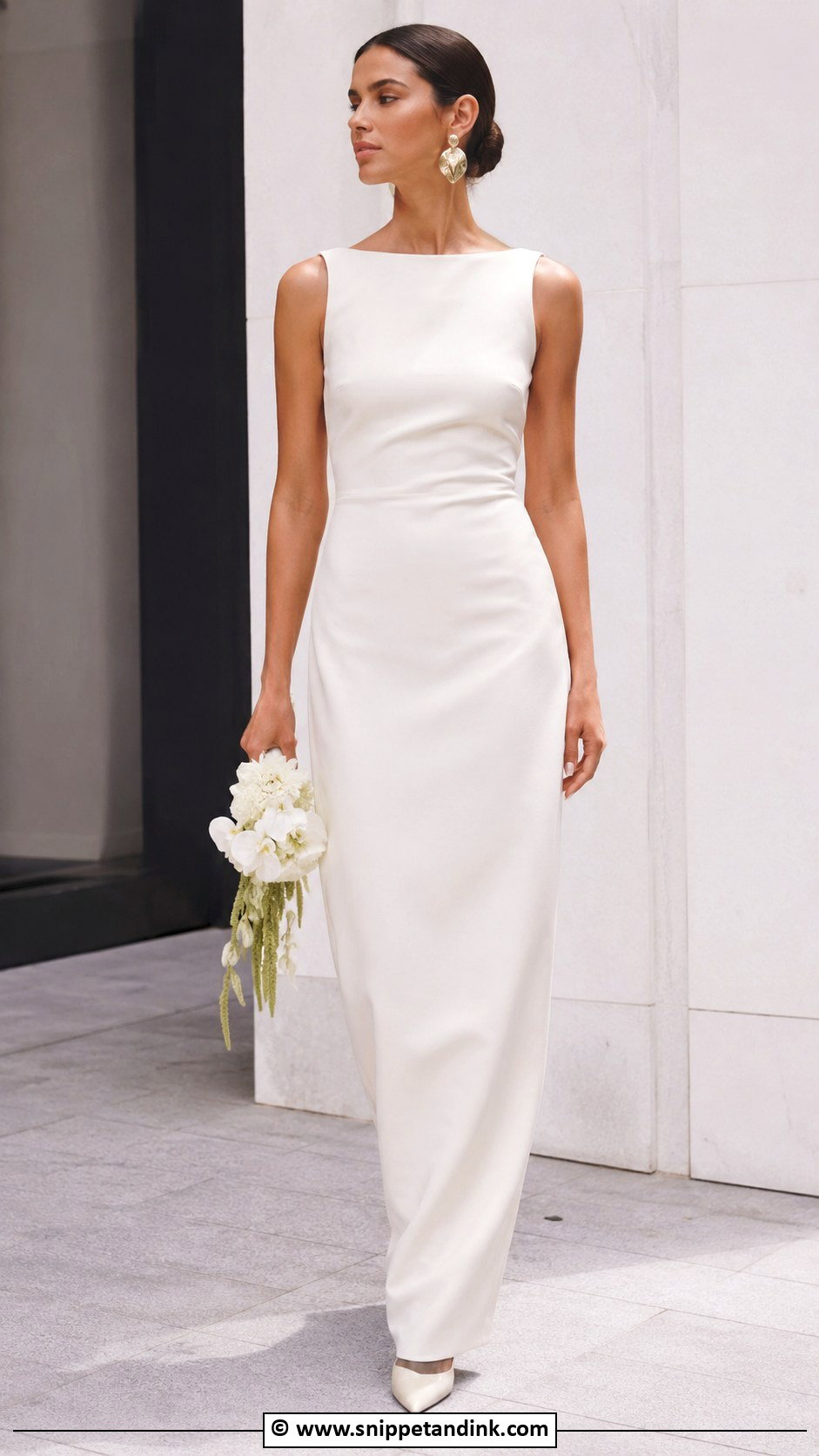 Dior Minimal Wedding Dress - Snippet and Ink - 30 Dior Wedding Dresses