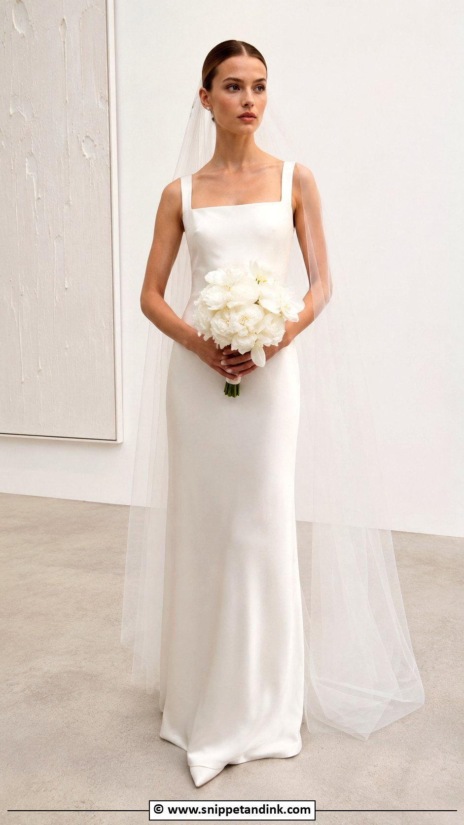 Dior Minimalist Wedding Dress - Snippet and Ink - 30 Dior Wedding Dress Ideas