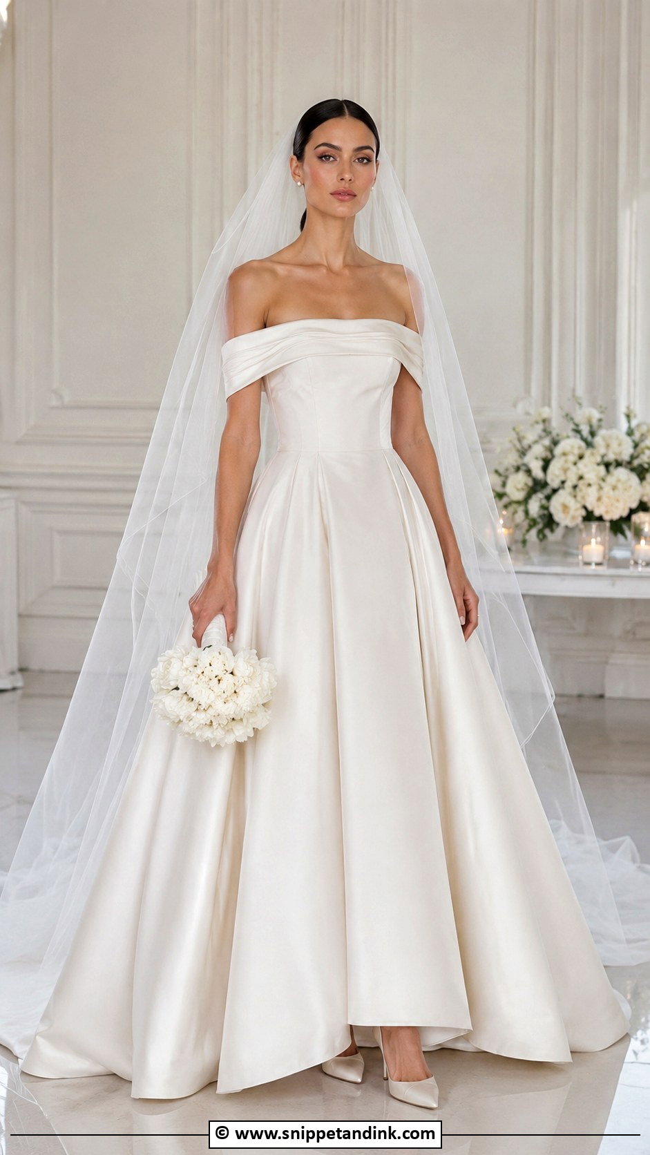 Dior Off Shoulder Wedding Dress - Snippet and Ink - 30 Dior Wedding Dresses