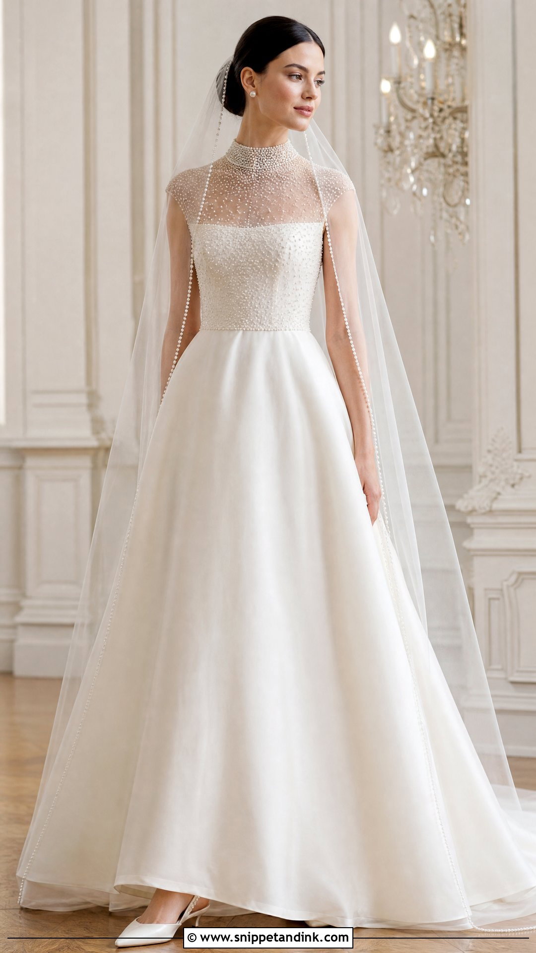 Dior Pearl Wedding Gown - Snippet and Ink - 20 Dior Wedding Gown Ideas
