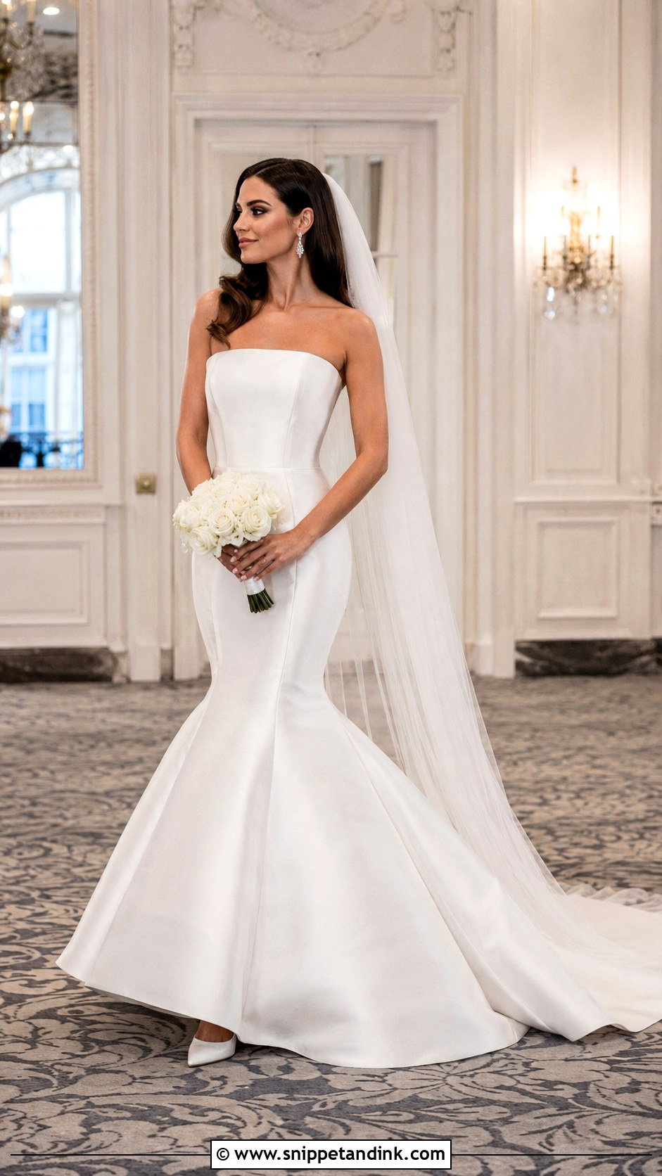 Dior Satin Mermaid Wedding Dress - Snippet and Ink - 20 Dior Bridal Dress Ideas