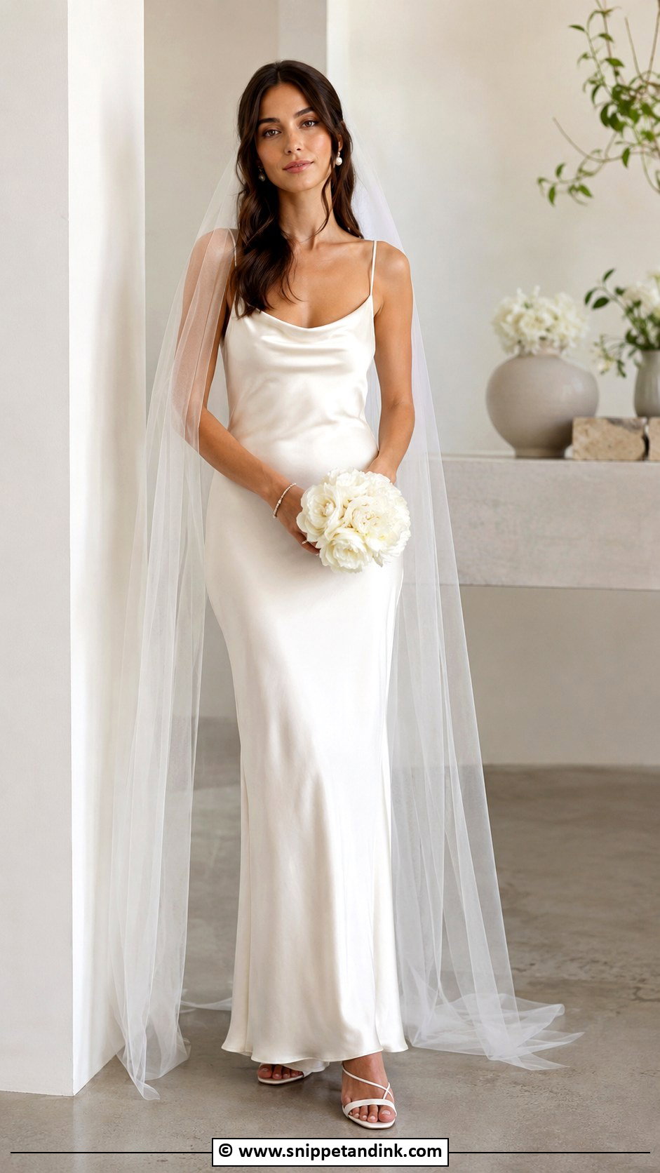 Dior Silk Slip Wedding Dress - Snippet and Ink - 30 Dior Wedding Dresses