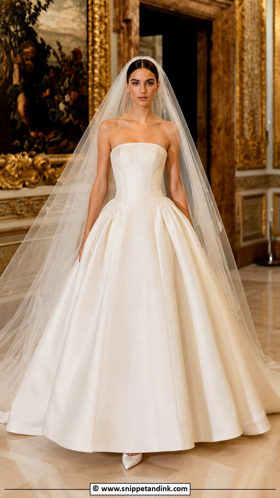 Dior Strapless Wedding Dress - Snippet and Ink - 30 Dior Wedding Dresses