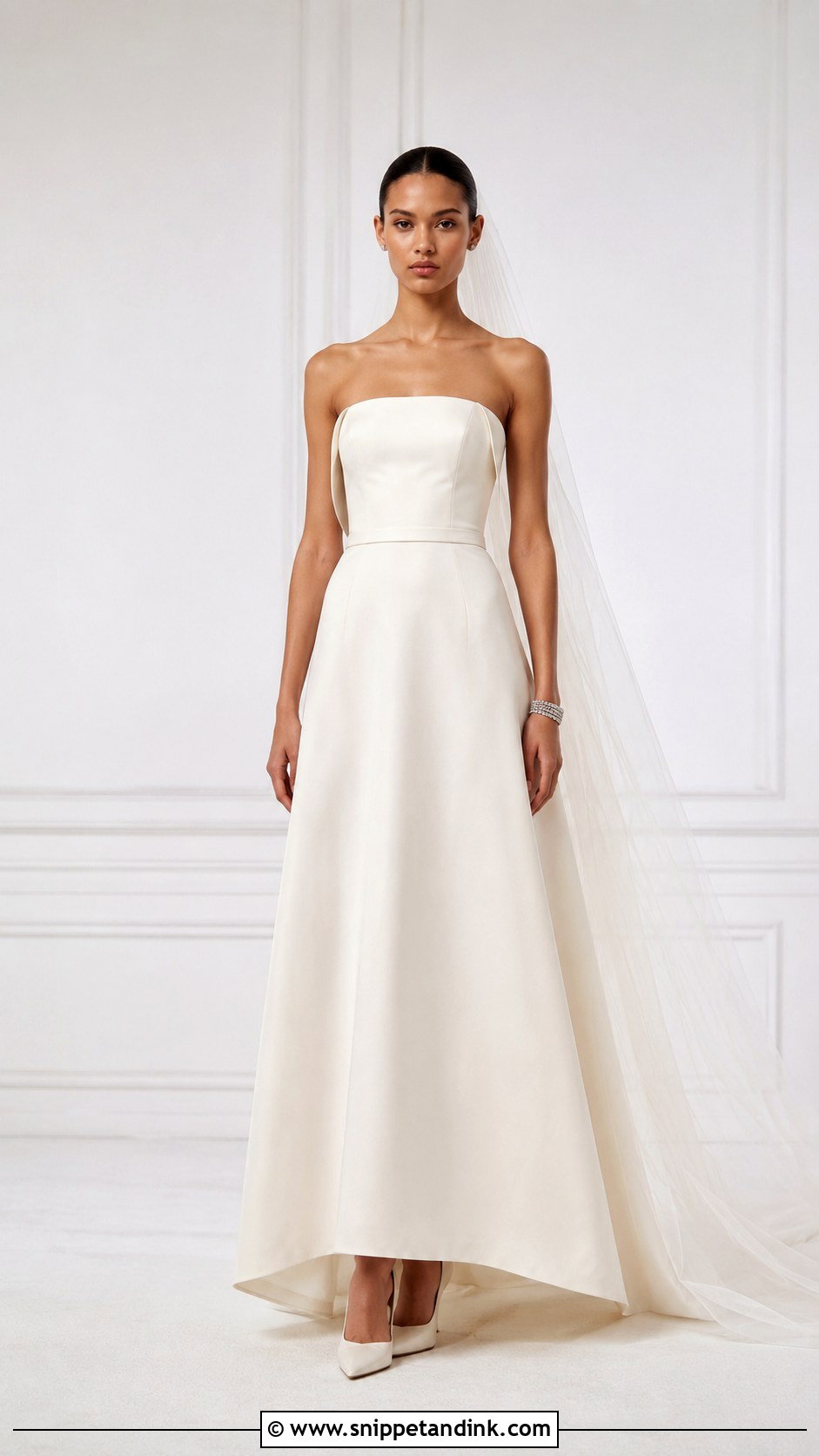 Dior Strapless Wedding Dress - Snippet and Ink - 25 Christian Dior Wedding Dress Ideas