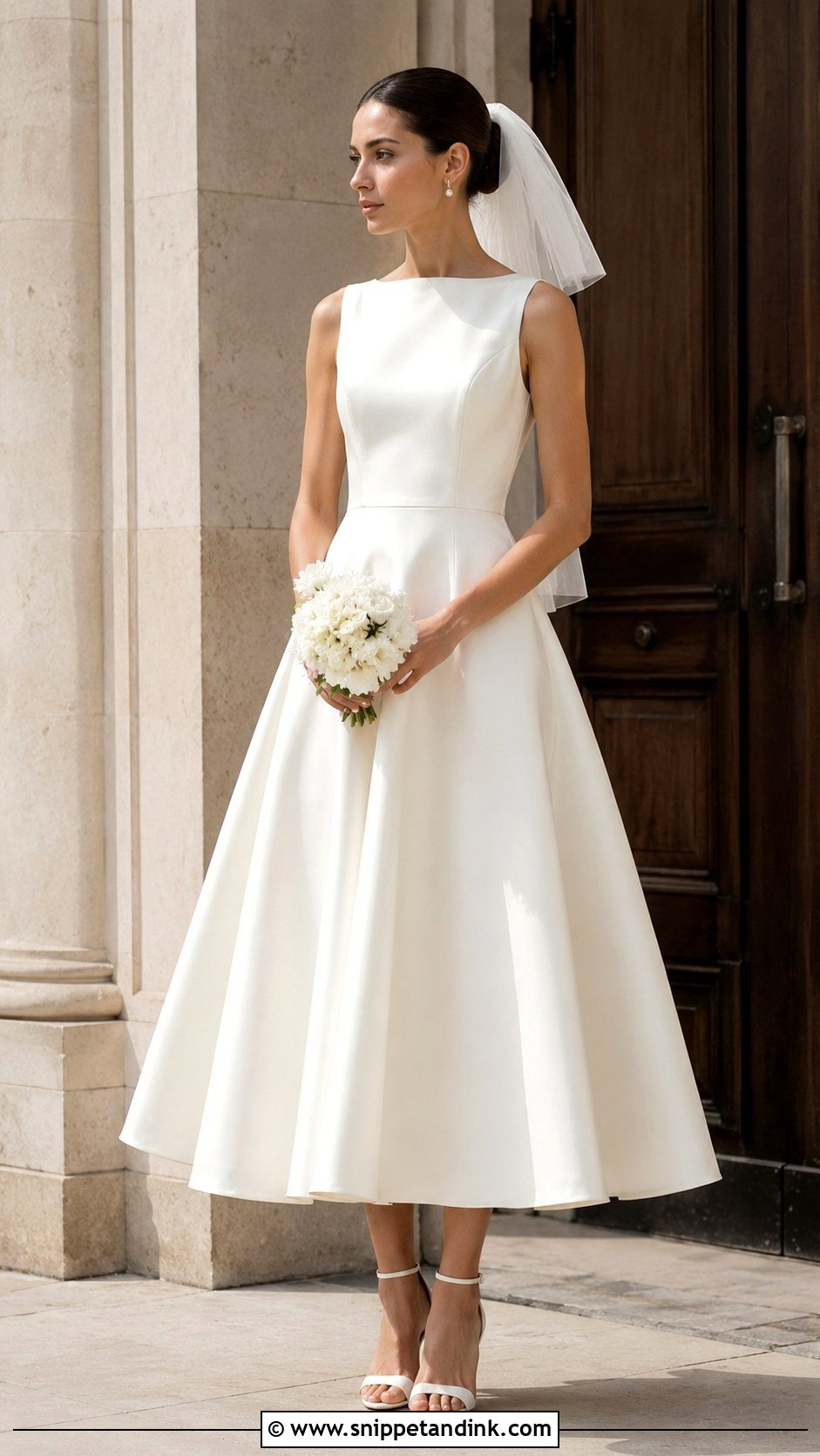 Dior Tea Length Wedding Dress - Snippet and Ink - 25 Christian Dior Wedding Dress Ideas