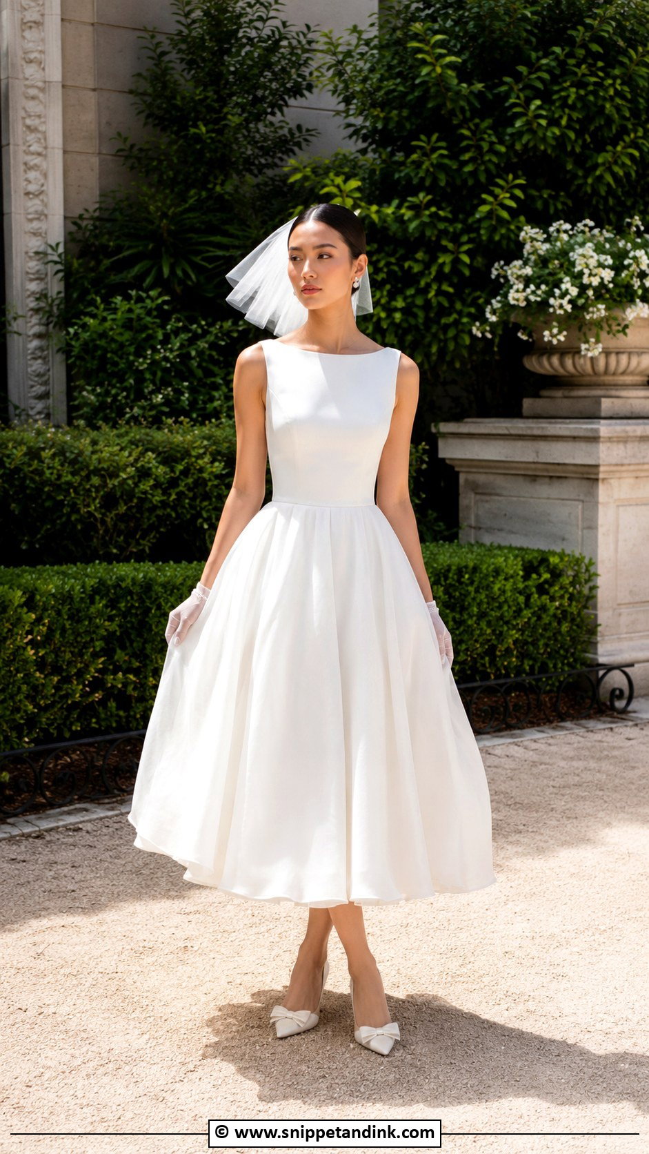 Dior Tea Length Wedding Dress - Snippet and Ink - 30 Dior Wedding Dress Ideas