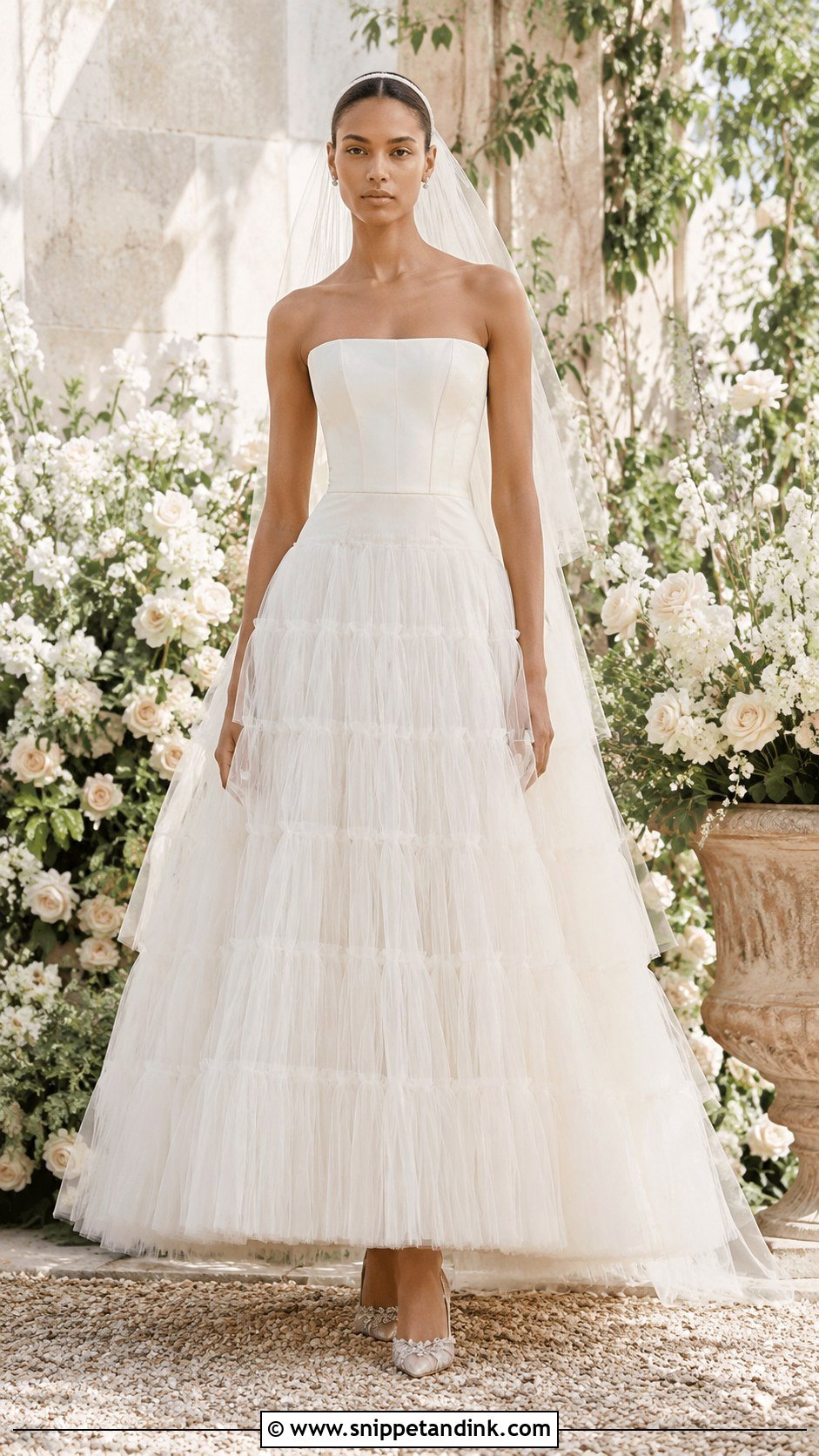 Dior Tulle Wedding Dress - Snippet and Ink - 25 Christian Dior Wedding Dress Ideas