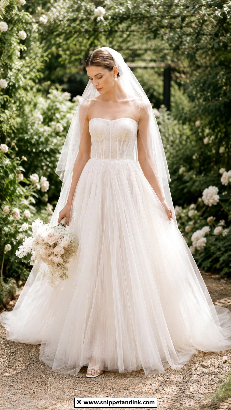 Dior Tulle Wedding Dress - Snippet and Ink - 30 Dior Wedding Dress Ideas