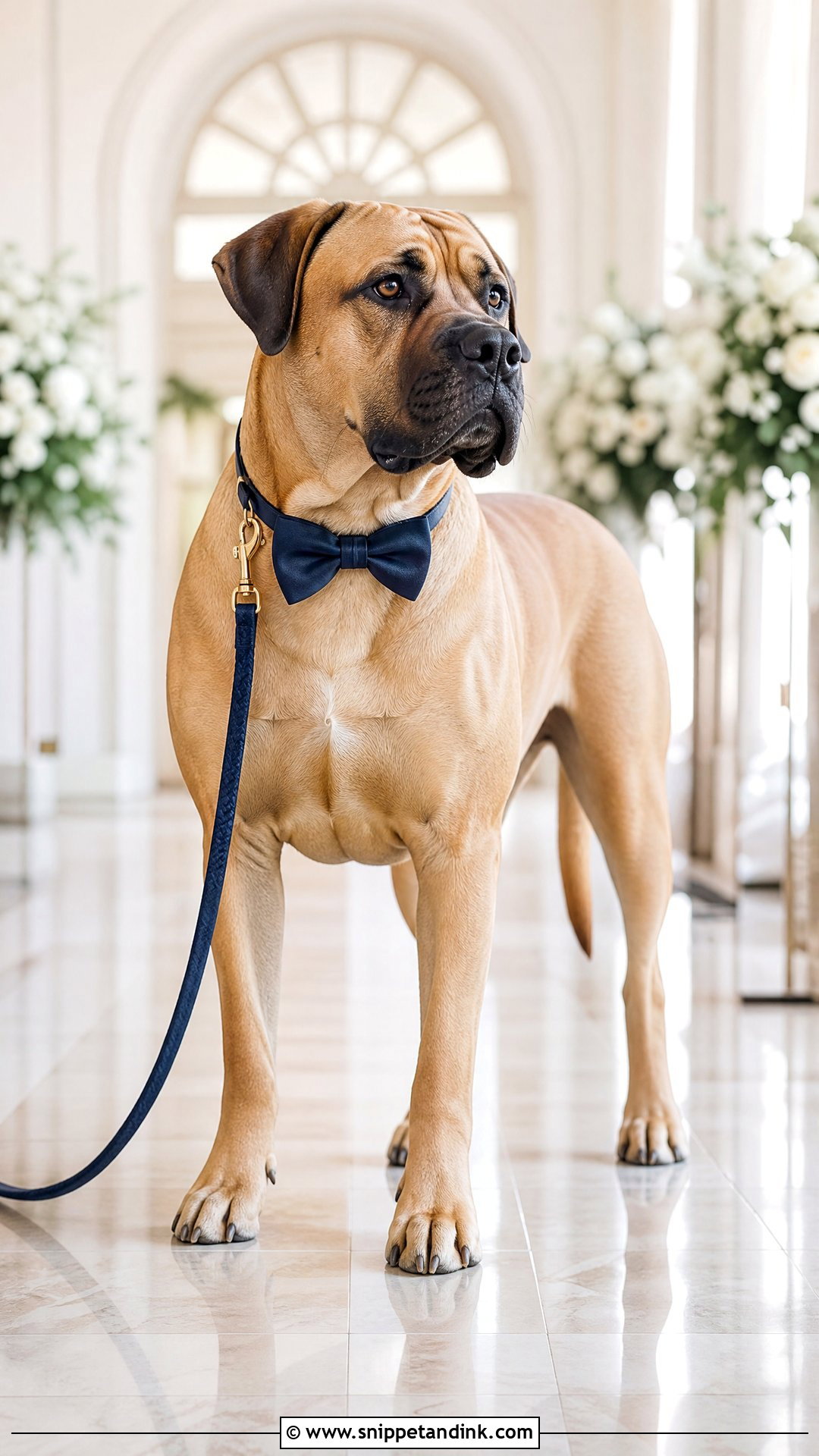 Dog Wedding Bow Tie Outfit - Snippet and Ink - 25 Dog Wedding Outfits