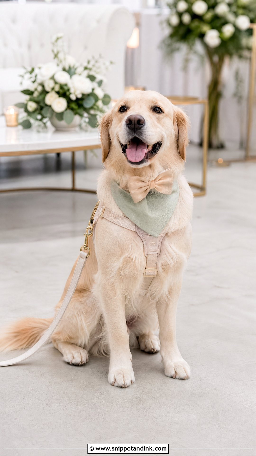 Dog Wedding Reception Outfit - Snippet and Ink - 25 Dog Wedding Outfits