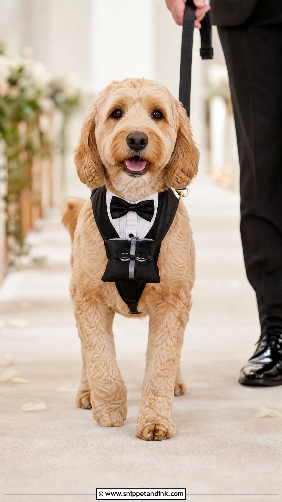 Dog Wedding Ring Bearer Outfit - Snippet and Ink - 25 Dog Wedding Outfits