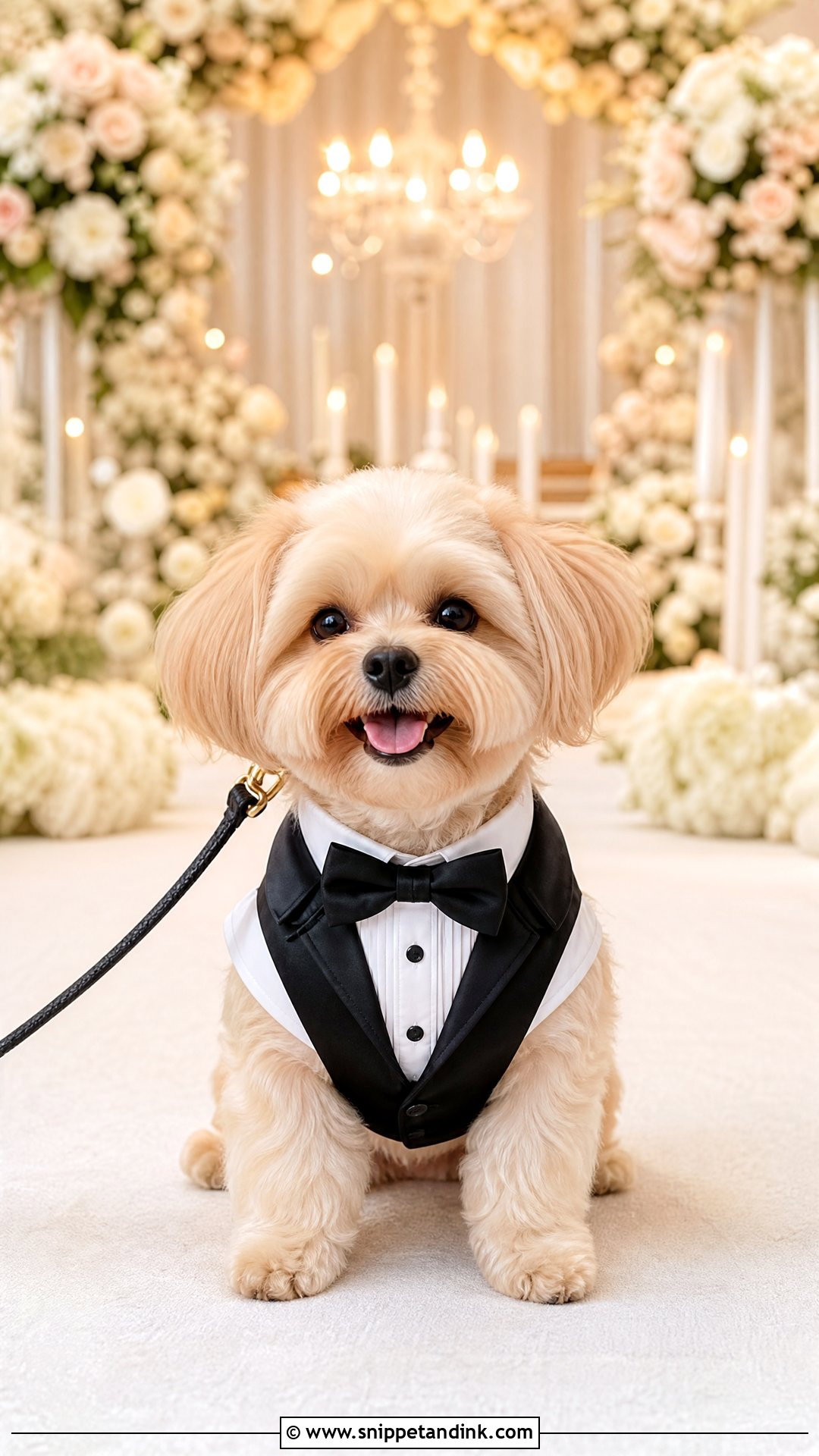 Dog Wedding Small Dog Outfit - Snippet and Ink - 25 Dog Wedding Outfits