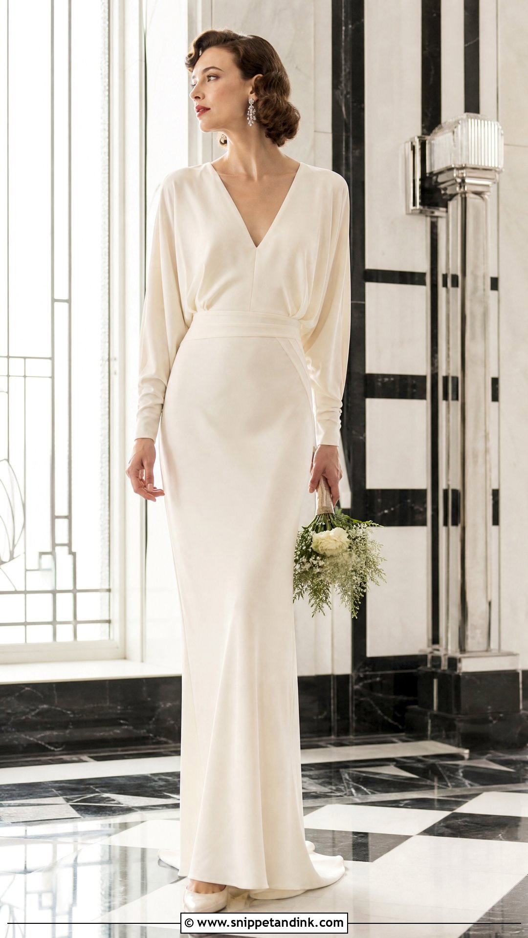 Dolman Sleeve Vintage Wedding Dress - Snippet and Ink - 20 Vintage Wedding Dress Sleeves