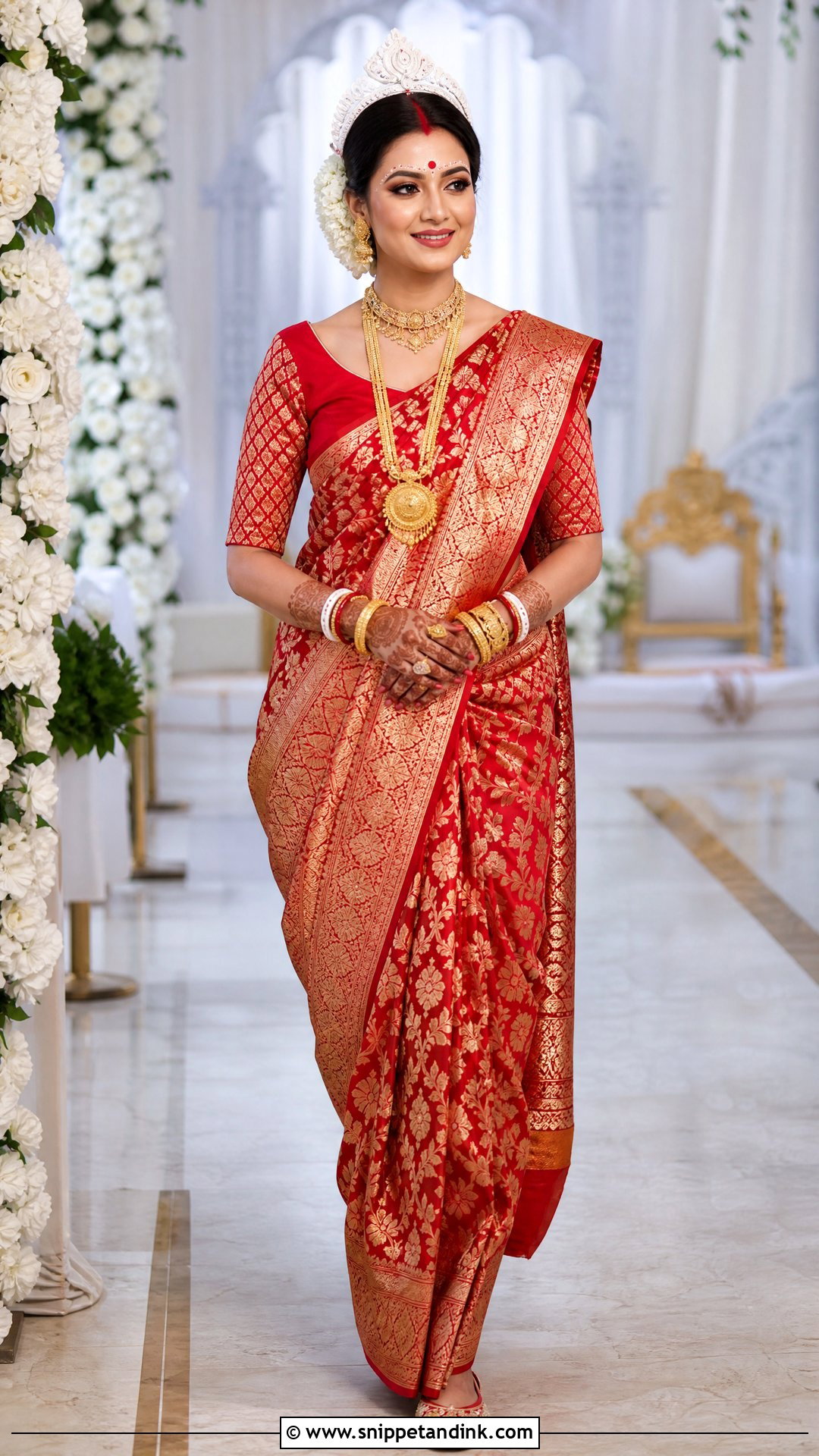Dot Bridal Kolka Design - Snippet and Ink - 25 Bridal Kolka Design Ideas
