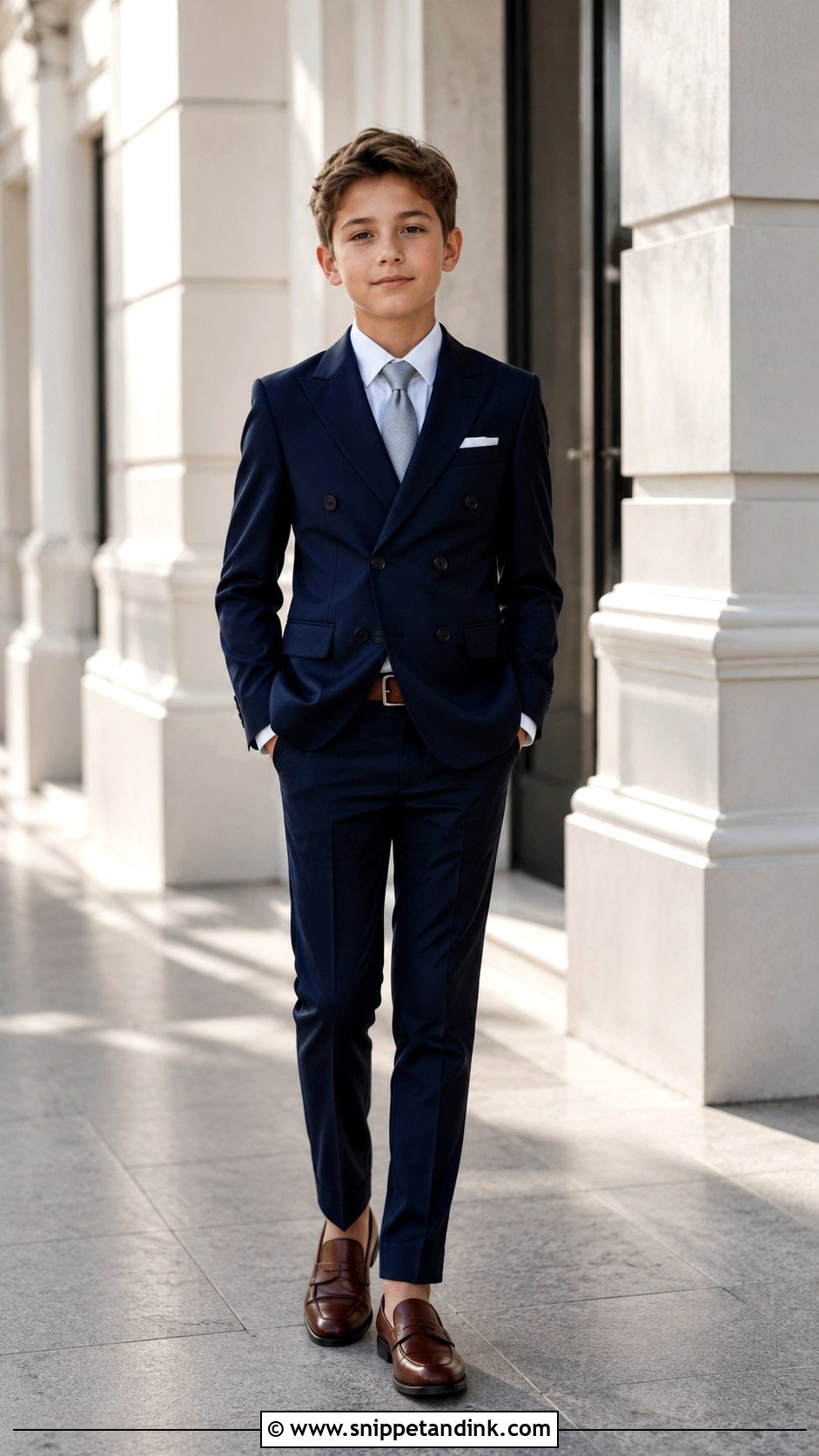 Double Breasted Boys Wedding Suit - Snippet and Ink - 20 Boys Suits for Wedding