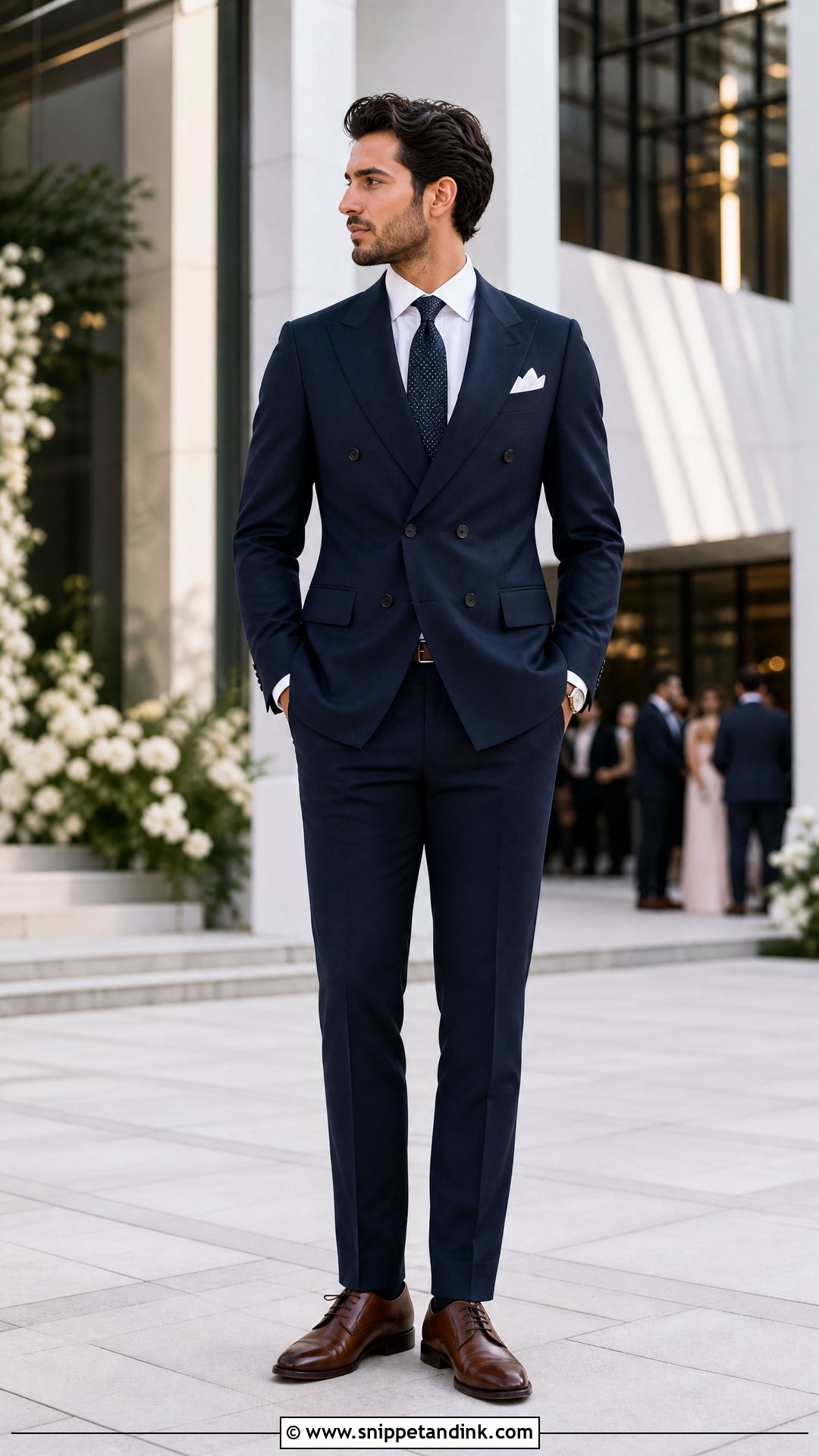 Double Breasted Suit Outfit for Brides Brother - Snippet and Ink - 20 Outfit for Brides Brother Ideas