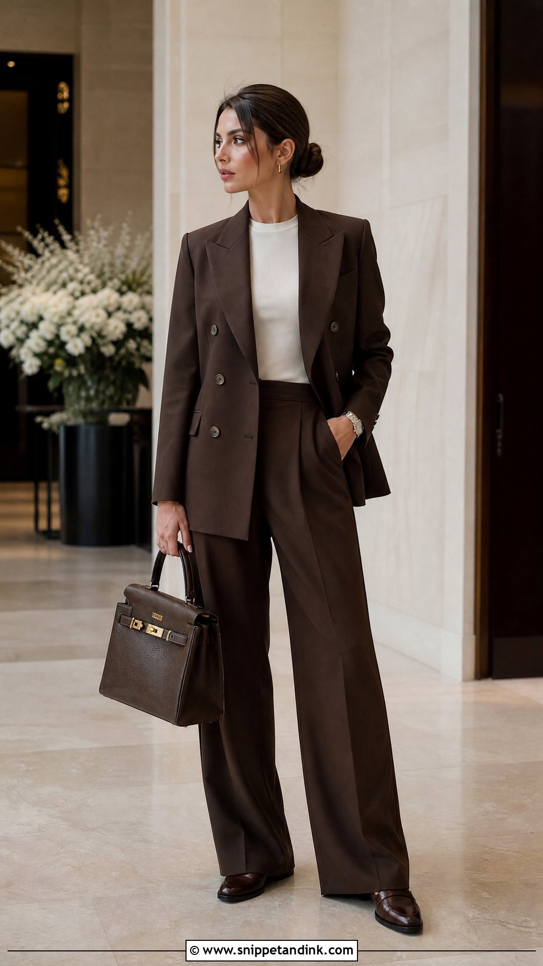 Double Breasted Suit Wedding Outfit - Snippet and Ink - 20 Unisex Wedding Outfit Ideas