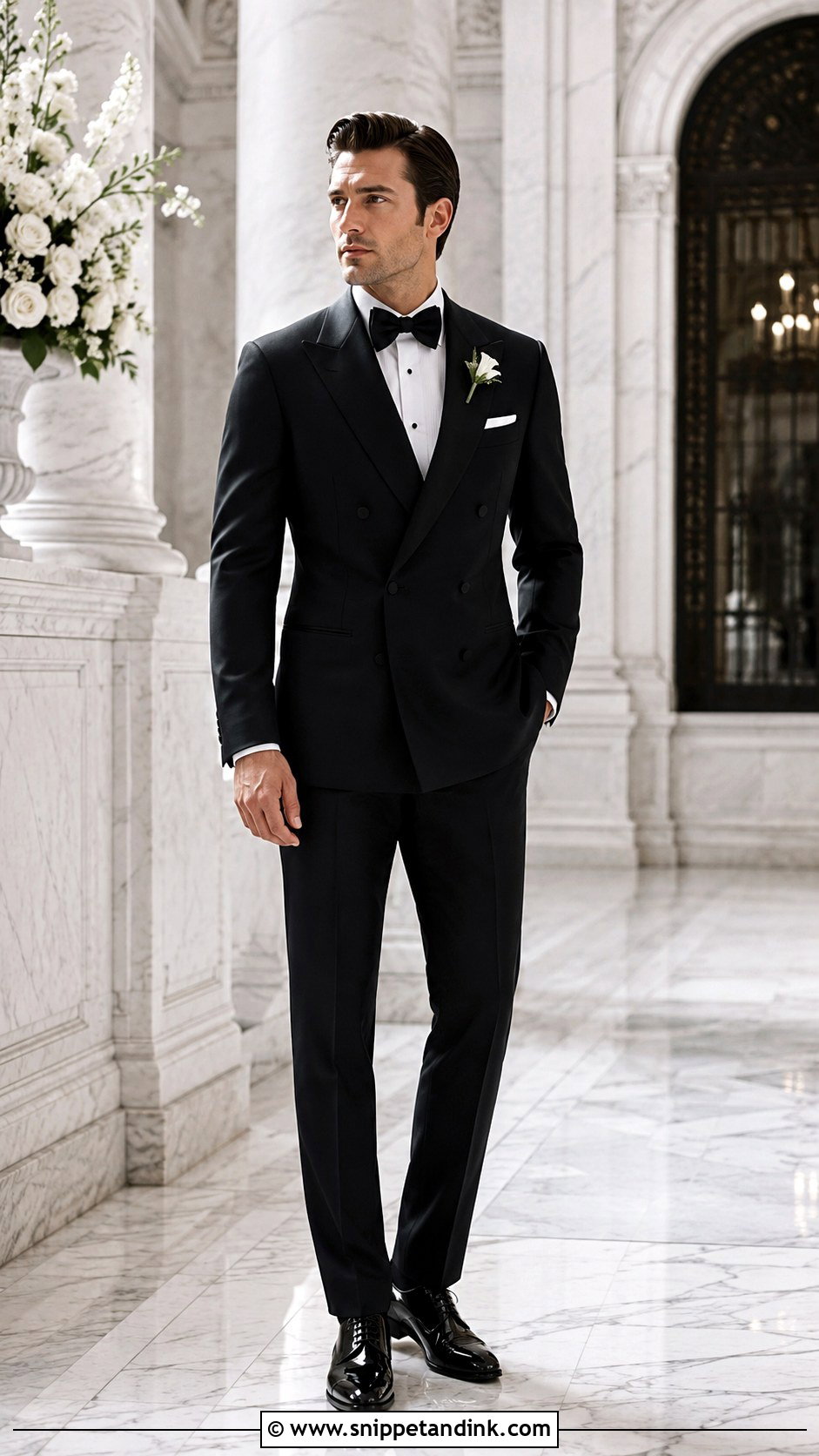 Double Breasted Wedding Tux - Snippet and Ink - 30 Wedding Tux Ideas