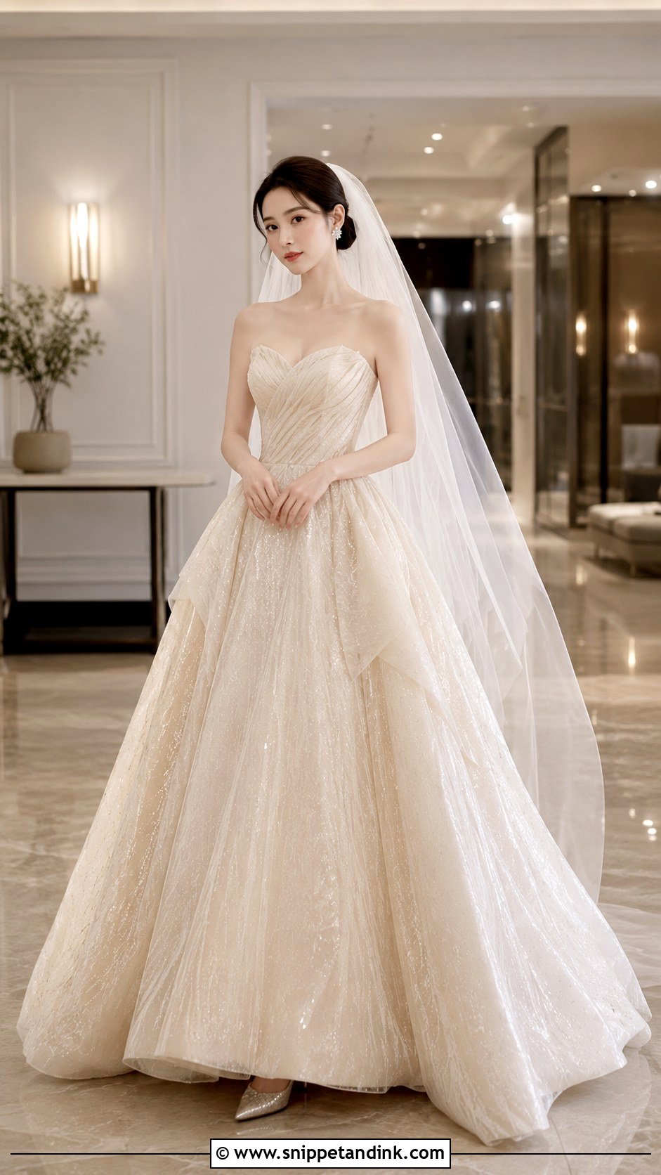 Douyin Champagne Wedding Dress - Snippet and Ink - 25 Douyin Wedding Dress Ideas