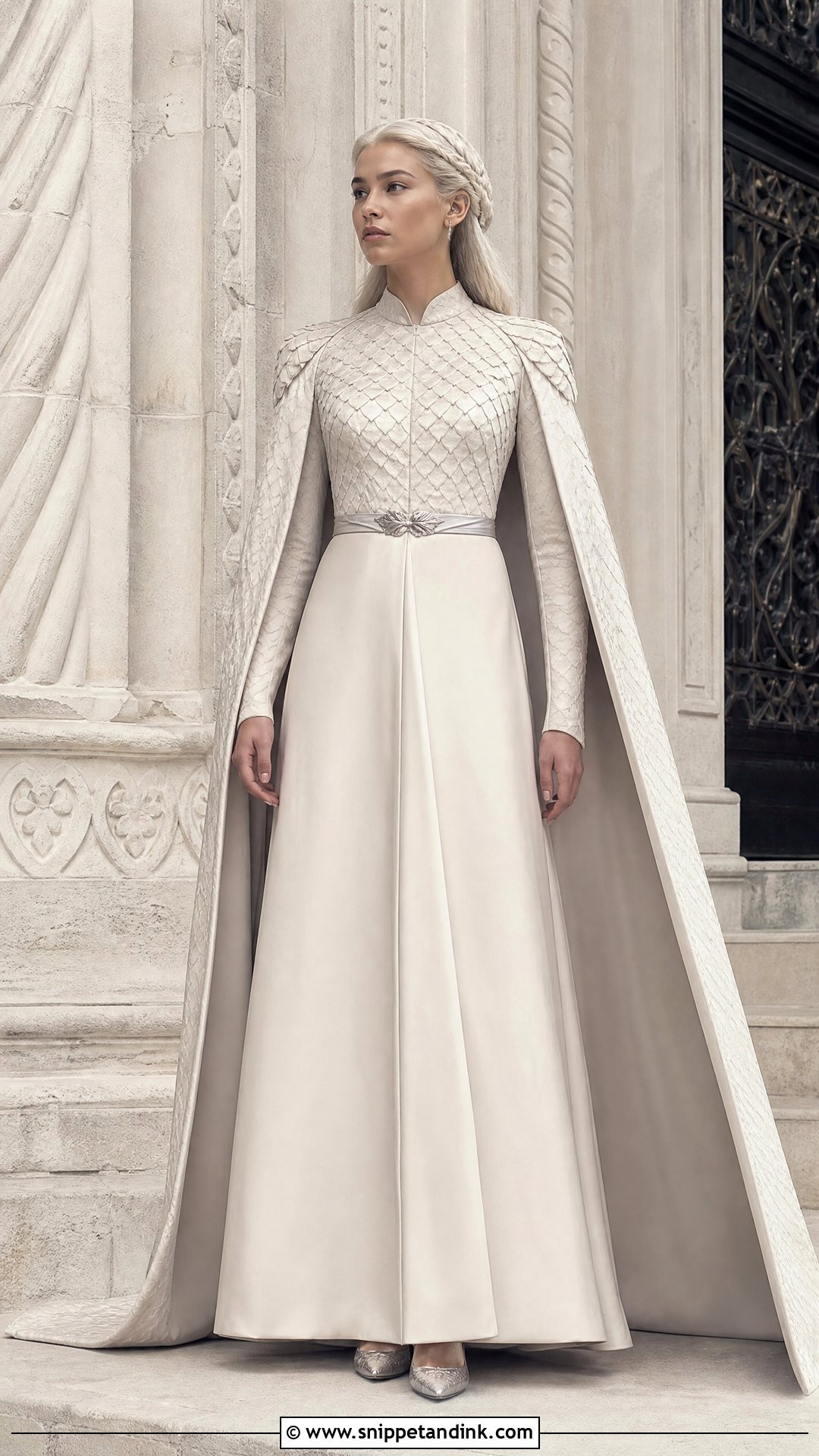 Dragon Scale Rhaenyra Wedding Dress - Snippet and Ink - 20 Rhaenyra Wedding Dress Ideas