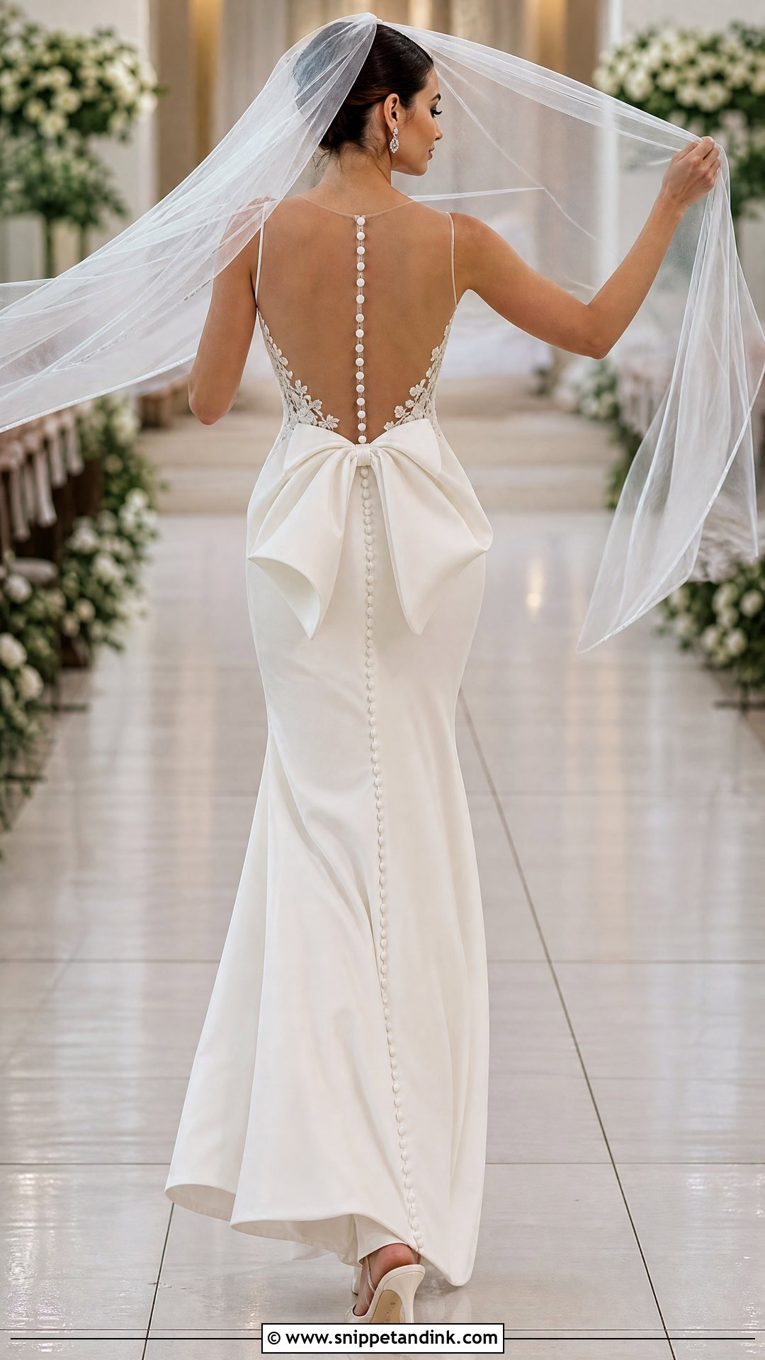 Dramatic Back Wedding Couture - Snippet and Ink - 20 Wedding Couture Ideas