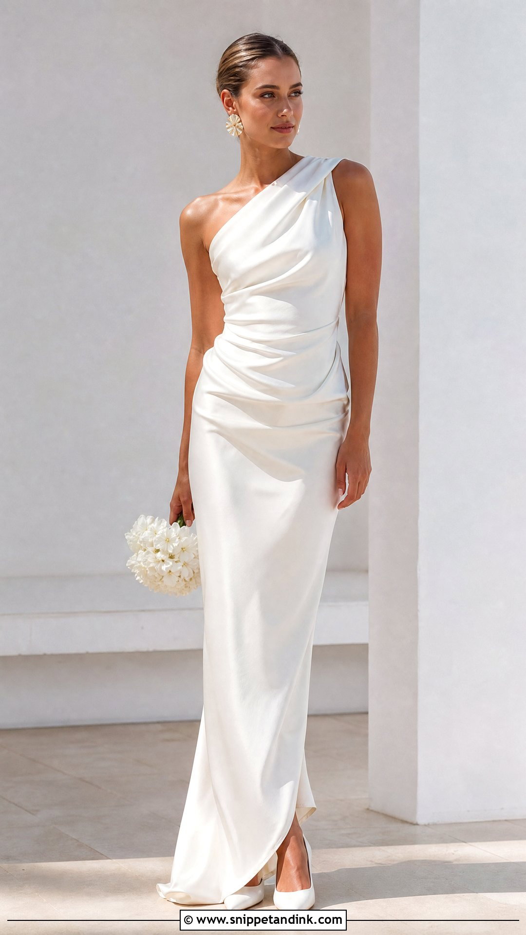Draped Wedding Dress - Snippet and Ink - 25 Modern Elegant Wedding Dress Ideas