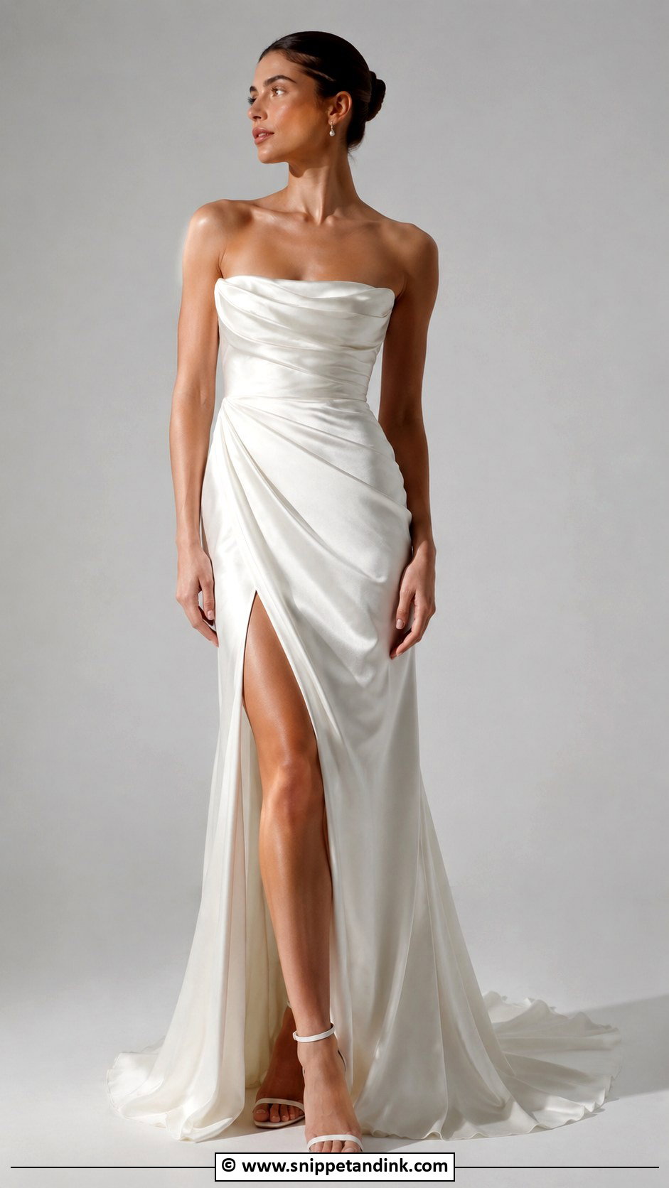 Draped Wedding Dress - Snippet and Ink - 25 Trending Wedding Dresses