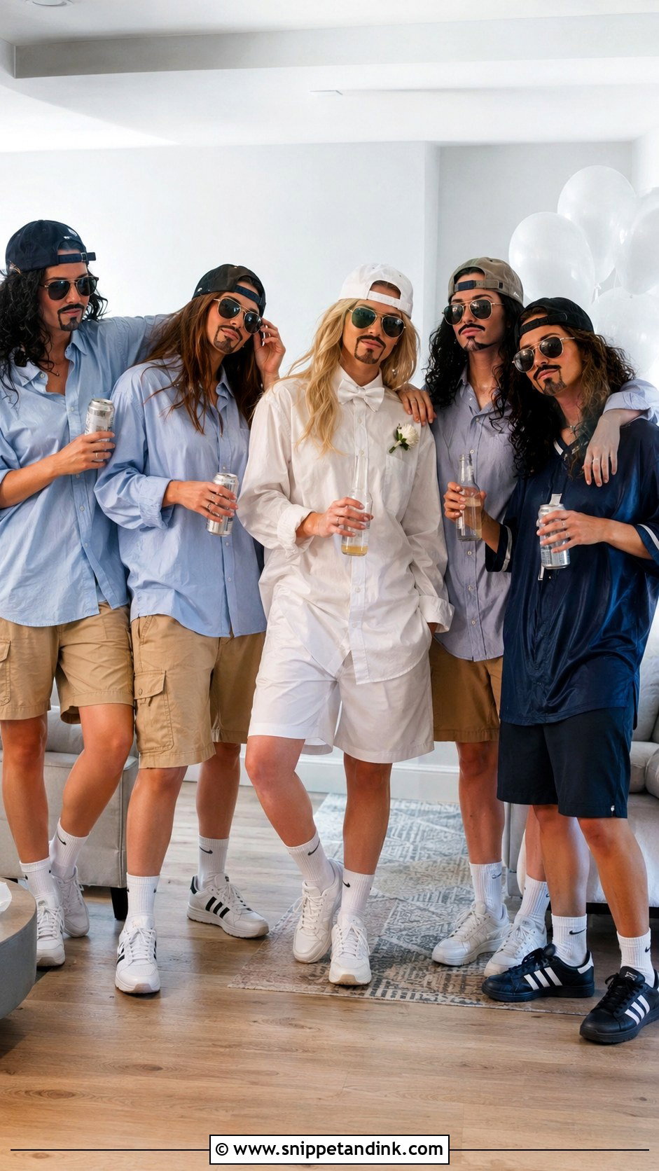 Dress Like the Groom Bachelorette Theme - Snippet and Ink - 20 Funny Bachelorette Dress Up Themes